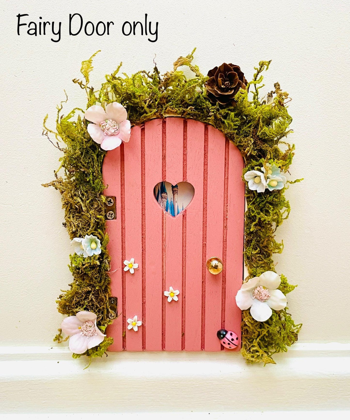 DDeluxe Opening FAIRY DOOR with Glowing Windows, Ladder & Fairy Postbox for Fairy Bedroom Decor. Fairy Door Key. Fairy Birthday Gift __etsy:7552696745