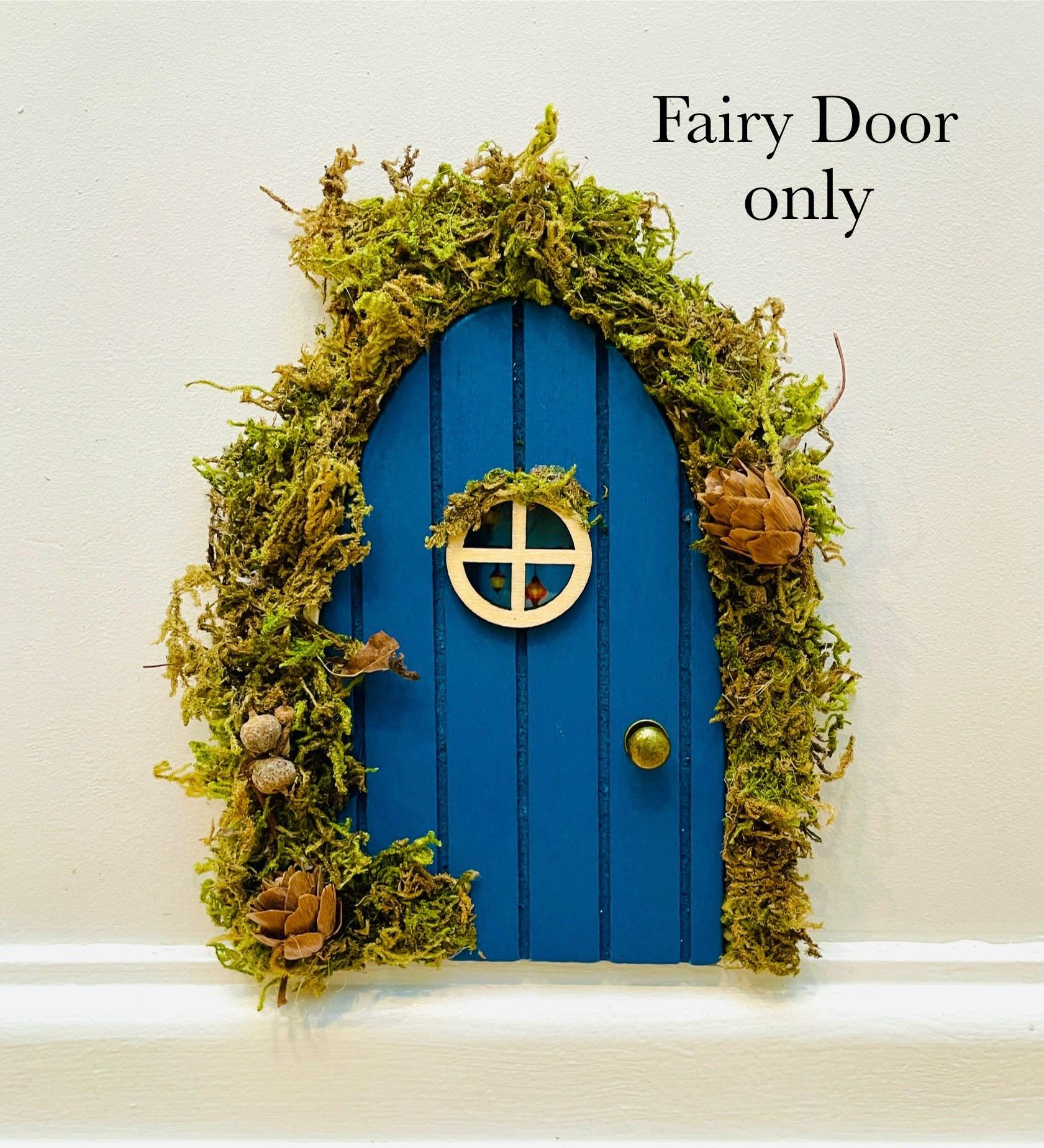 Deluxe Opening FAIRY DOOR with Ladder & Fairy Postbox for Fairy Bedroom. Fairy Birthday Gift