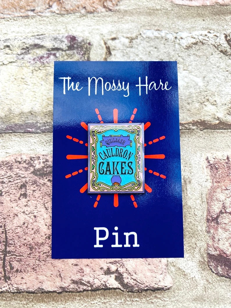 OTHER STYLES Castle in the Snow enamel pin- Halloween magic badge- wizards & witches pin