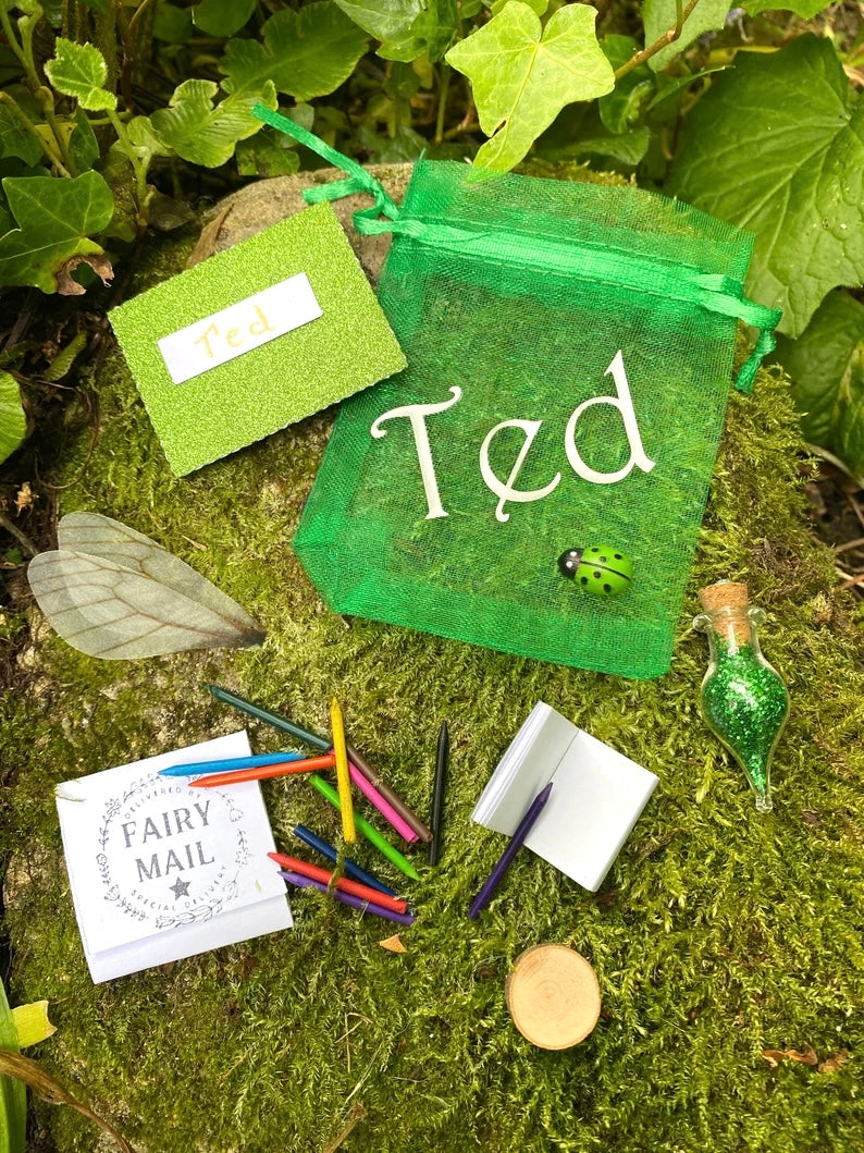 Tooth Fairy Gift Set- Tooth Fairy Letter with Fairy Dust