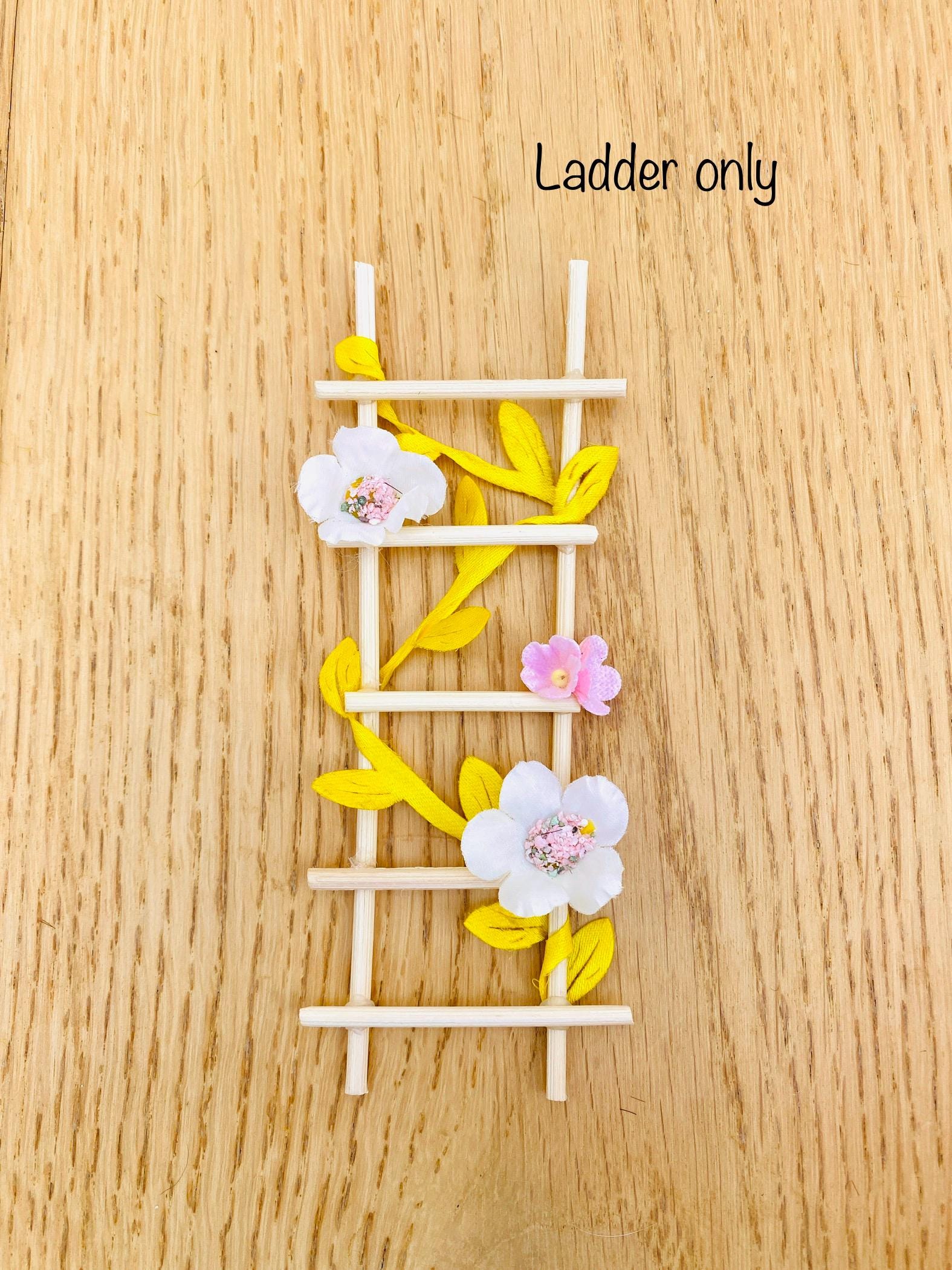 FAIRY DOOR with Ladder, Fairy Bench and Postbox for Fairy Bedroom