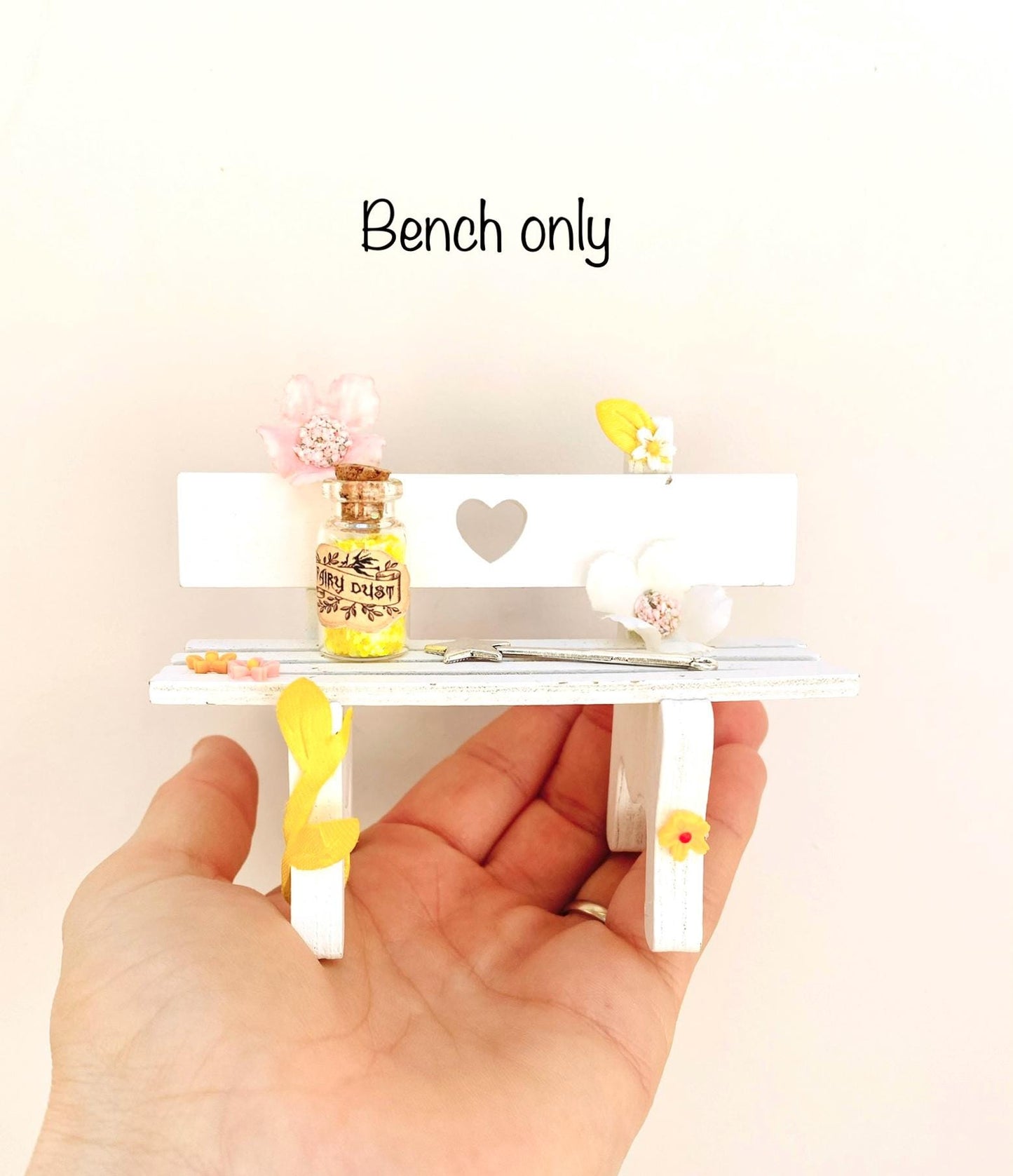 FAIRY DOOR with Ladder, Fairy Bench and Postbox for Fairy Bedroom