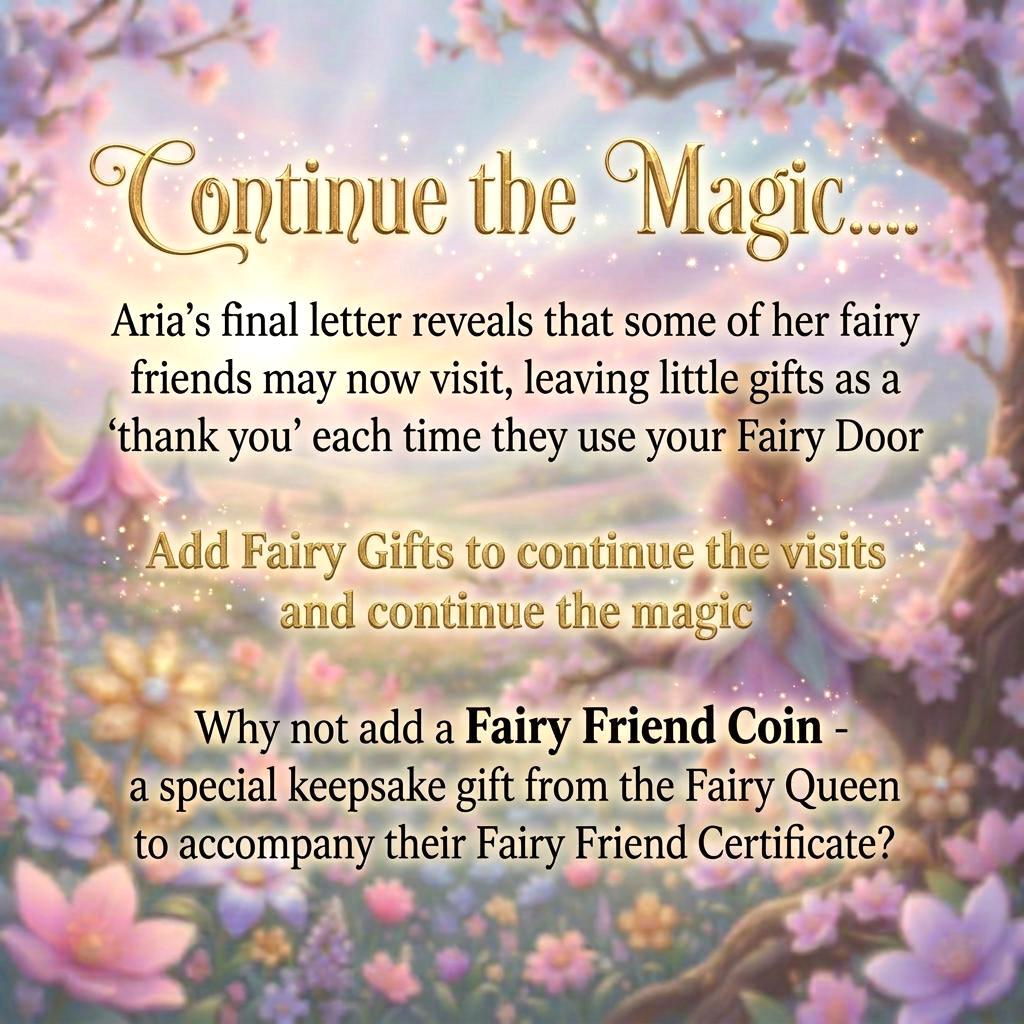 FAIRY POSTBOX with Fairy Letters for Fairy Bedroom! Personalised Fairy Mail delivered to your child - Fairyland’s Wishing Well (Adventure 1)