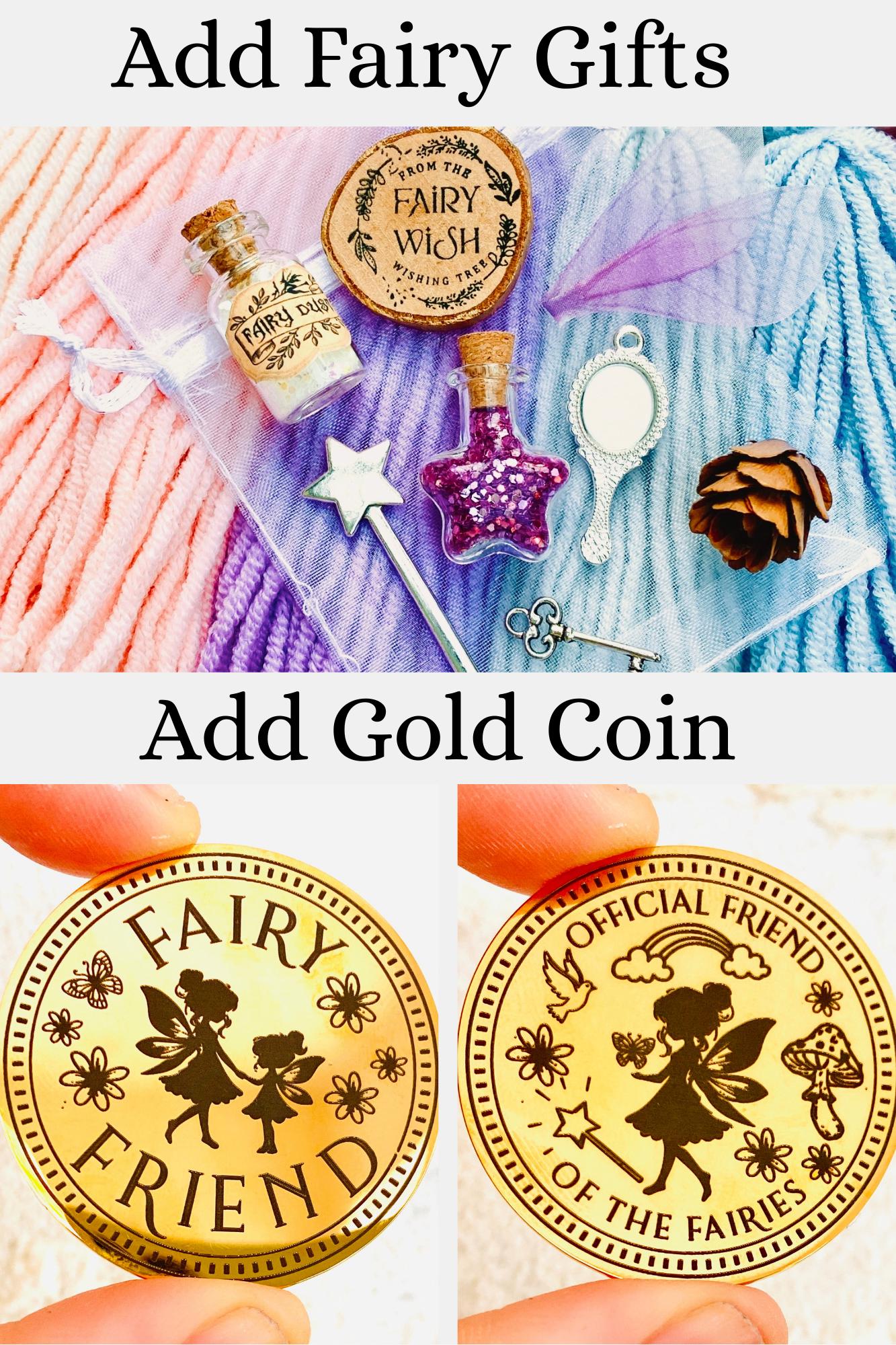 FAIRY POSTBOX with Fairy Letters for Fairy Bedroom! Personalised Fairy Mail delivered to your child - Fairyland’s Wishing Well (Adventure 1)