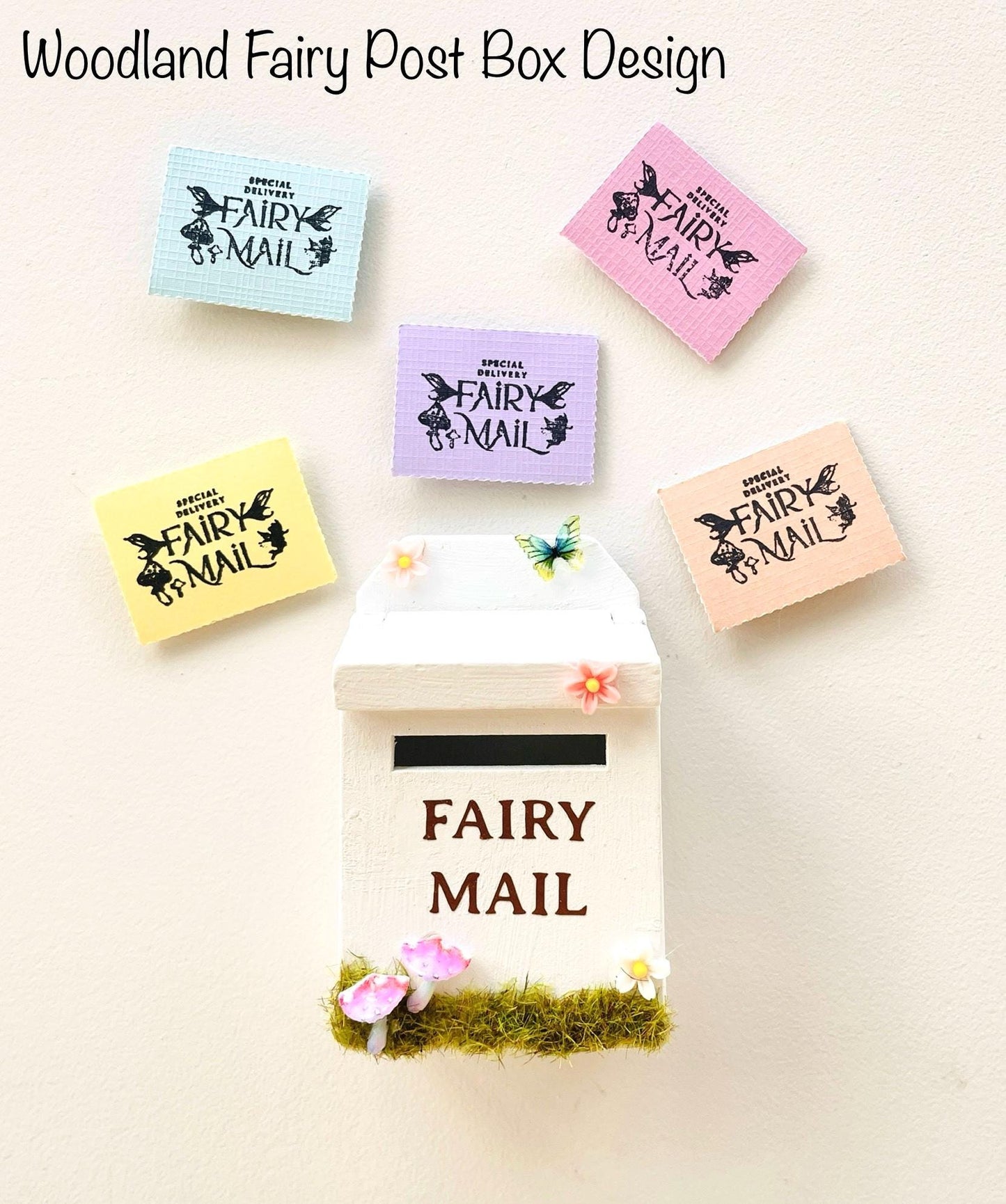 FAIRY POSTBOX with Fairy Letters for Fairy Bedroom! Personalised Fairy Mail delivered to your child - Fairyland’s Wishing Well (Adventure 1)