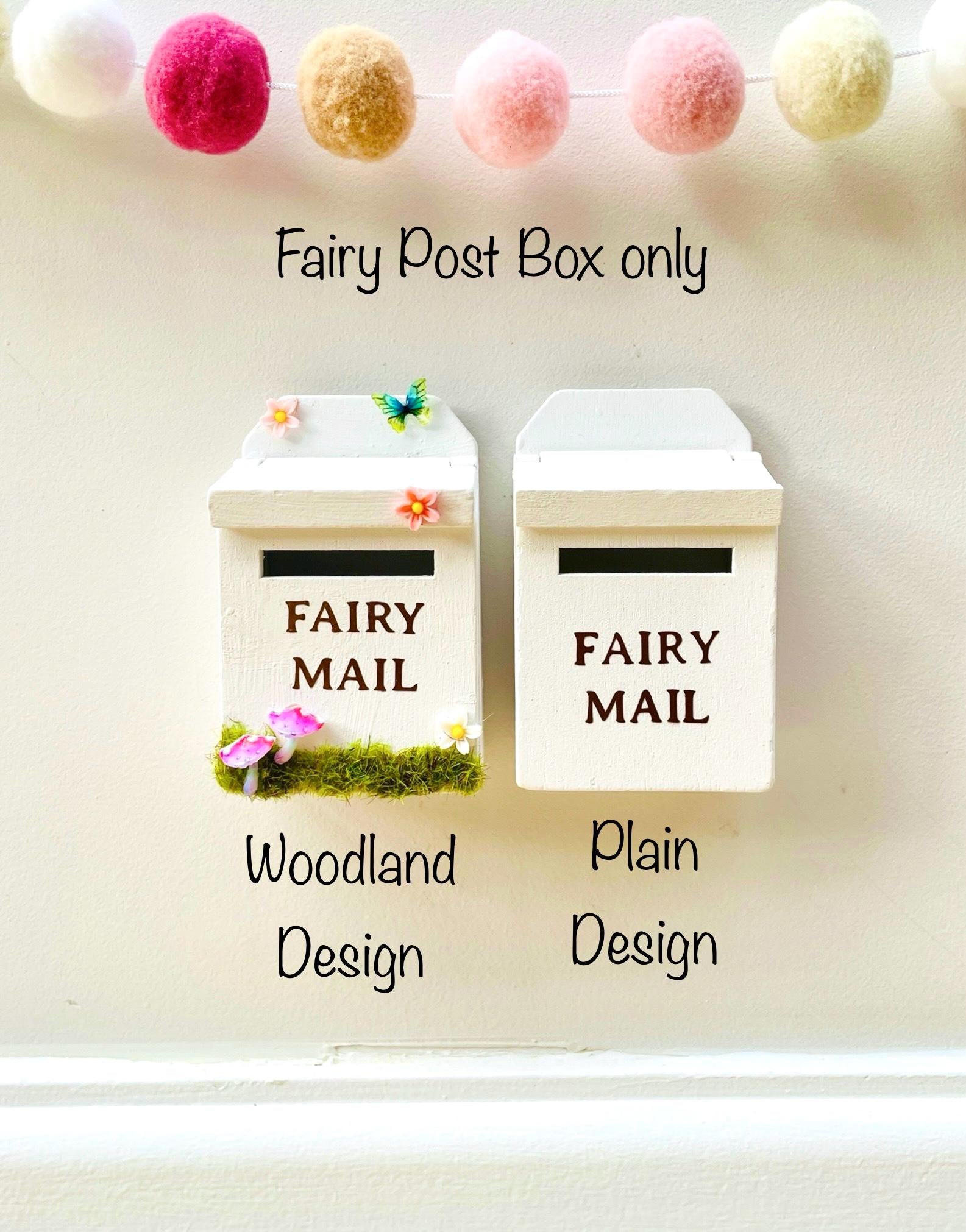 FAIRY POSTBOX with Fairy Letters for Fairy Bedroom! Personalised Fairy Mail delivered to your child - Fairyland’s Wishing Well (Adventure 1)