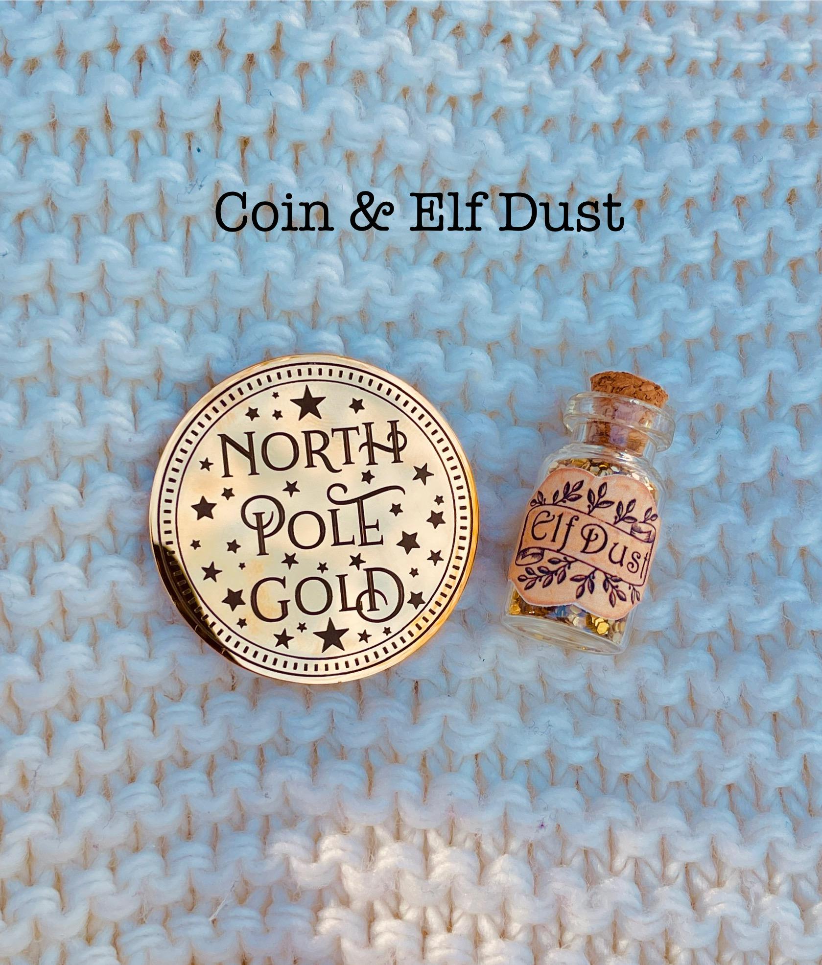 Honorary Elf™ Collection-  Santa’s Gold Coin:  Stocking Filler, Christmas Eve Box Filler Keepsake! Lapland North Pole.