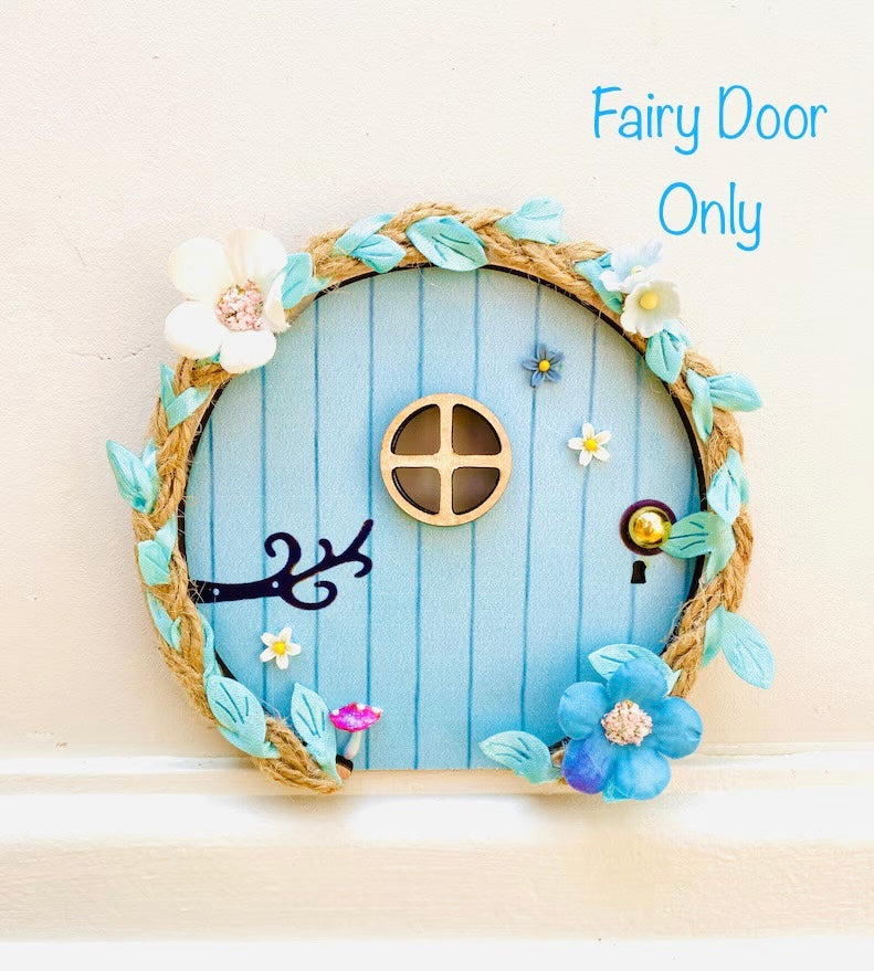 FAIRY DOOR with Ladder, Fairy Bench and Postbox for Fairy Bedroom