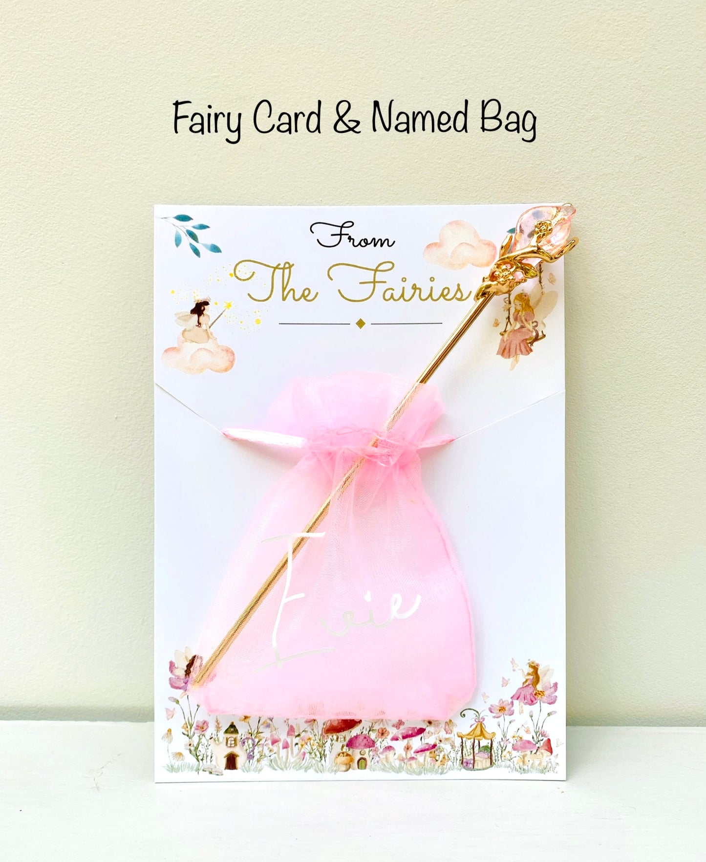 Fairy Wand- perfect Tooth Fairy Gift or Birthday Fairy Present