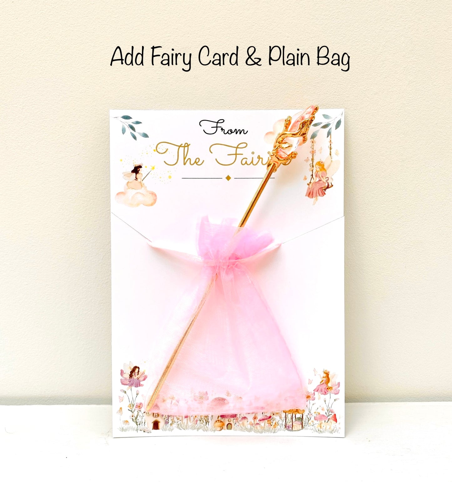 Fairy Wand- perfect Tooth Fairy Gift or Birthday Fairy Present
