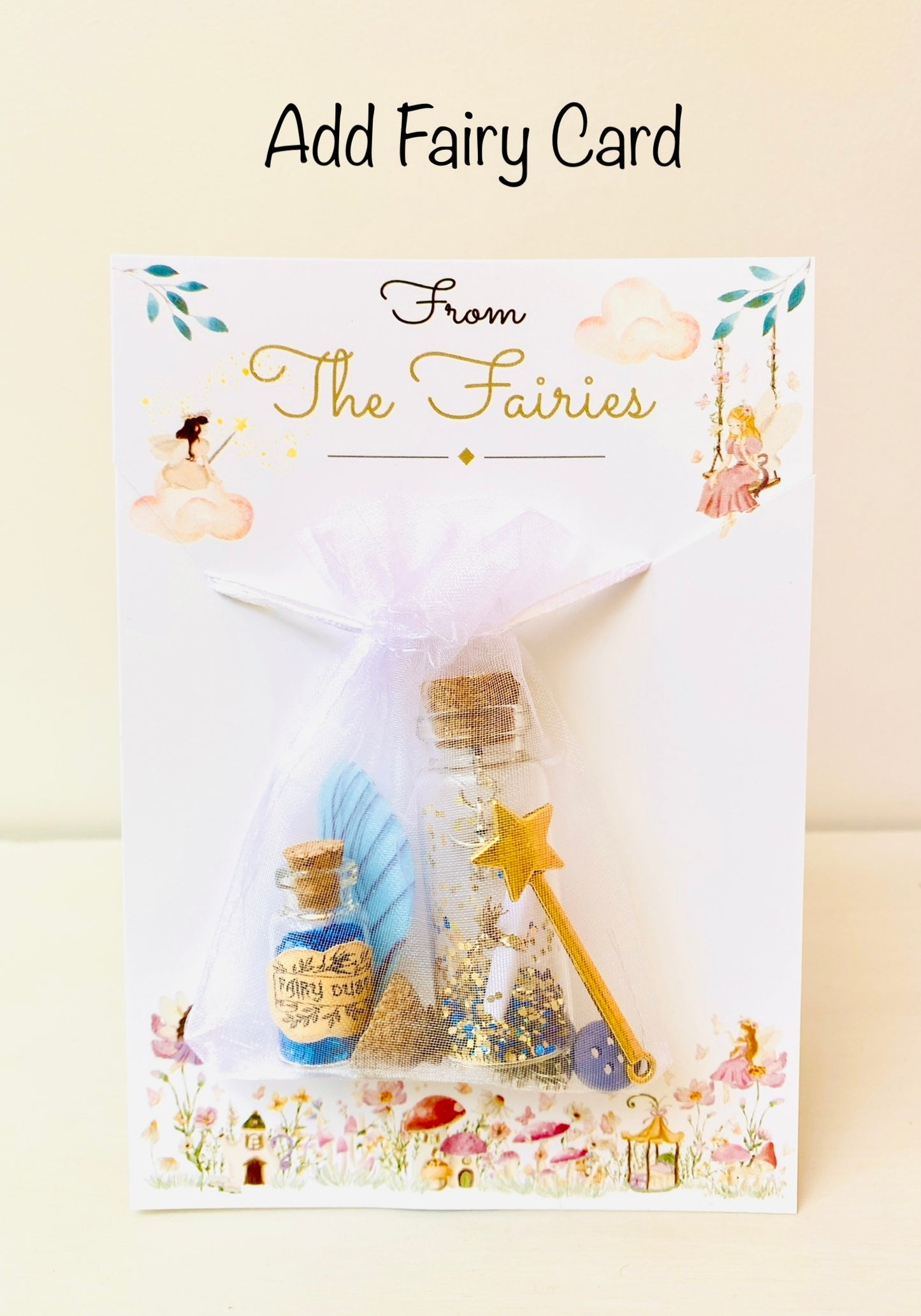 Dummy Fairy Gift Set: Letter, Fairy Dust, Wand & Keepsakes