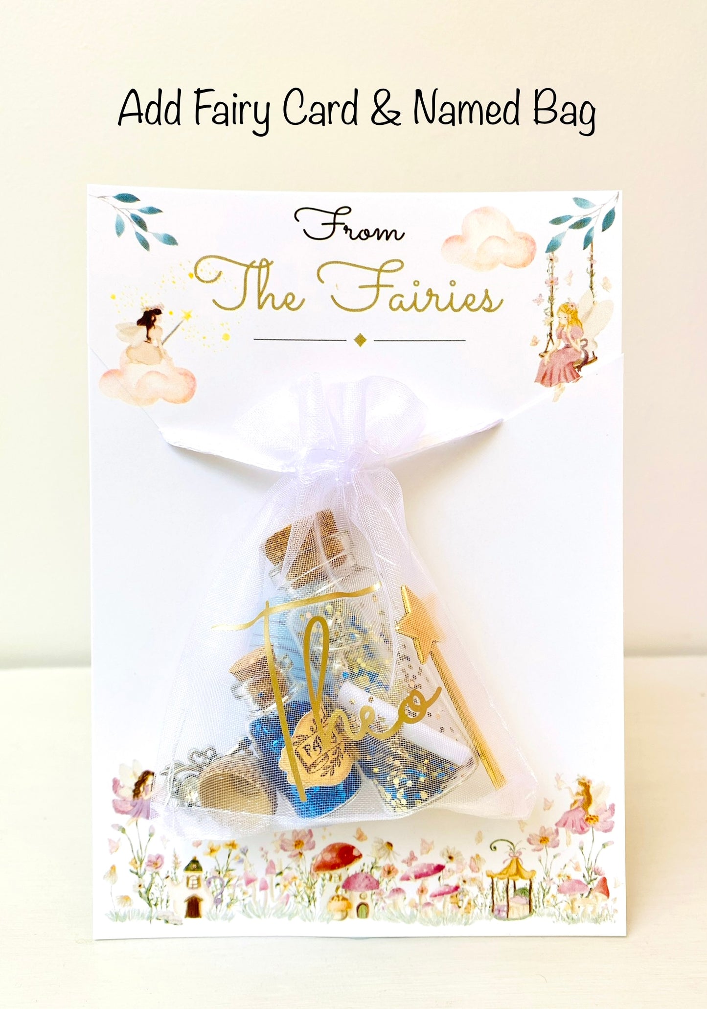 Dummy Fairy Gift Set: Letter, Fairy Dust, Wand & Keepsakes