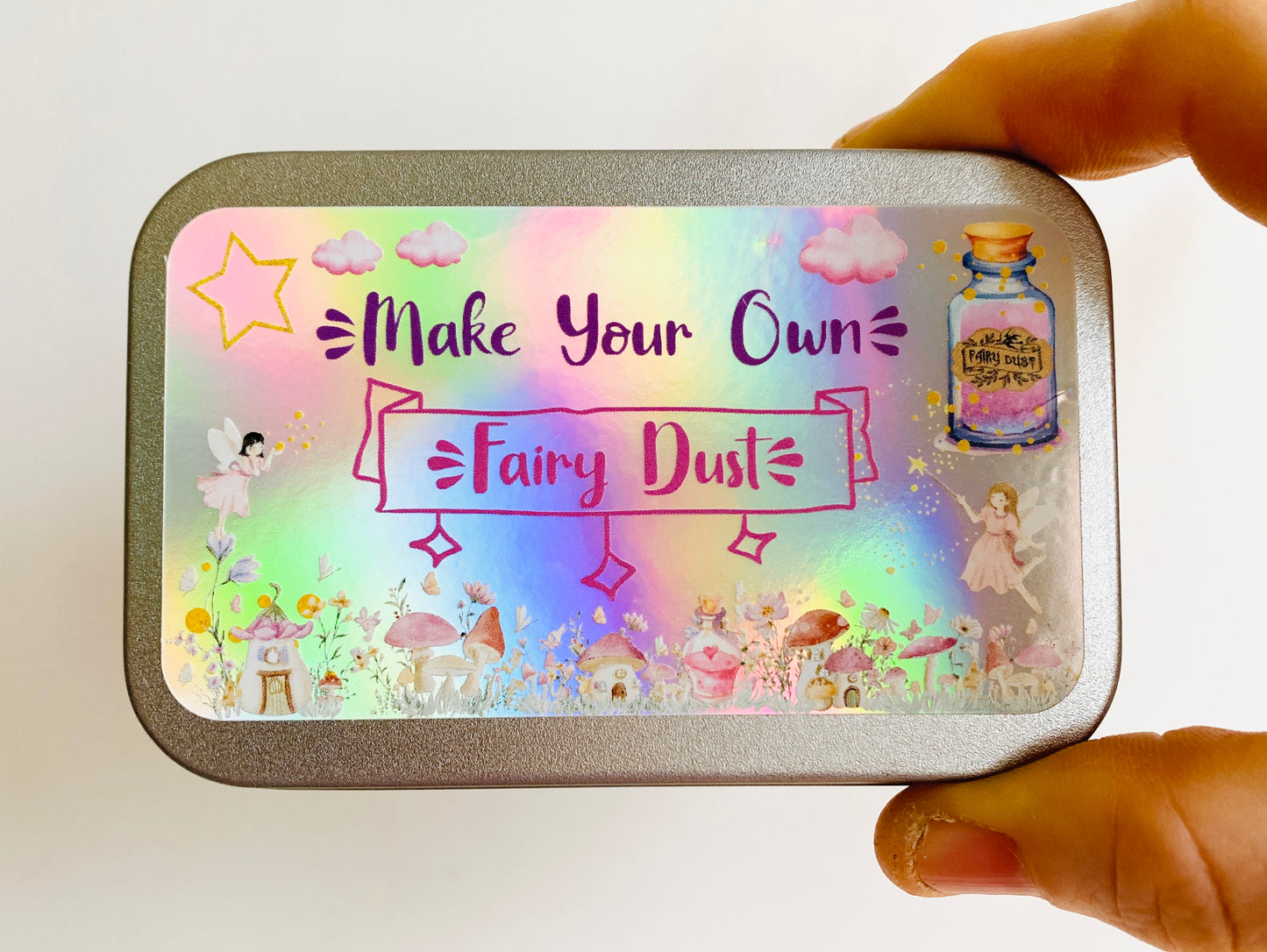 Make Your Own FAIRY DUST -perfect gift from the Tooth Fairy or Fairy Party Bag Fillers, mini Fairy Dust Bottles, Fairy Birthday Gift