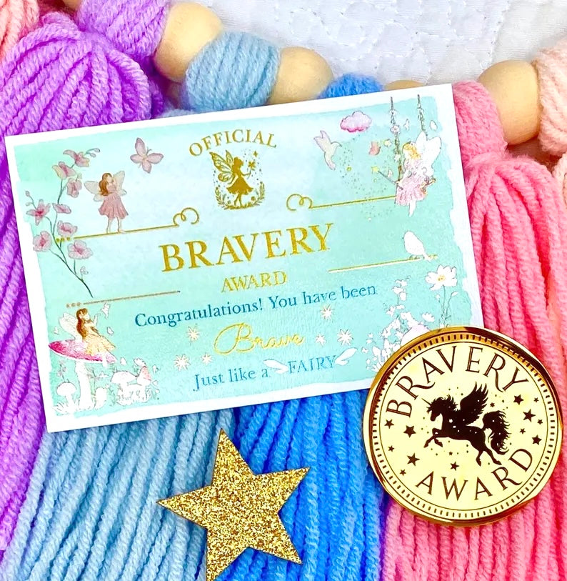 FAIRY FRIEND or KINDNESS Gold Coin & Certificate! Fairy Reward for Fairy Penpal, Fairy Letters, Good Behaviour Gift! Tooth Fairy Gold Coin
