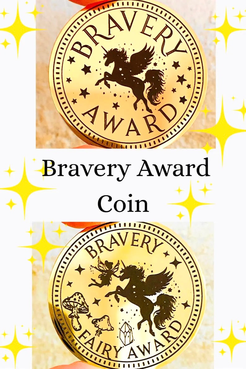 FAIRY FRIEND or KINDNESS Gold Coin & Certificate! Fairy Reward for Fairy Penpal, Fairy Letters, Good Behaviour Gift! Tooth Fairy Gold Coin