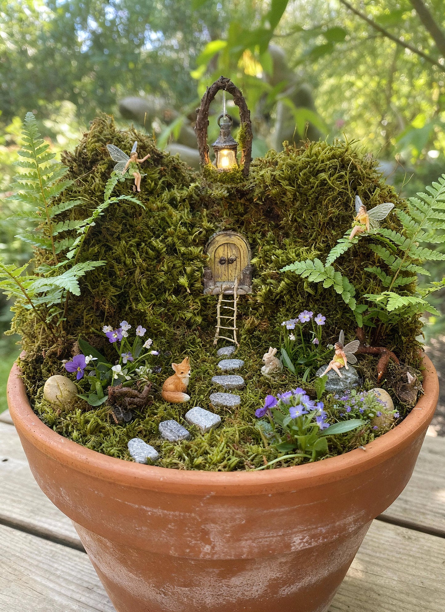 Miniature Fairy Doors for Fairy Garden Supplies. Mini resin doors for terrarium. Tiny DIY Fairy Garden Home.