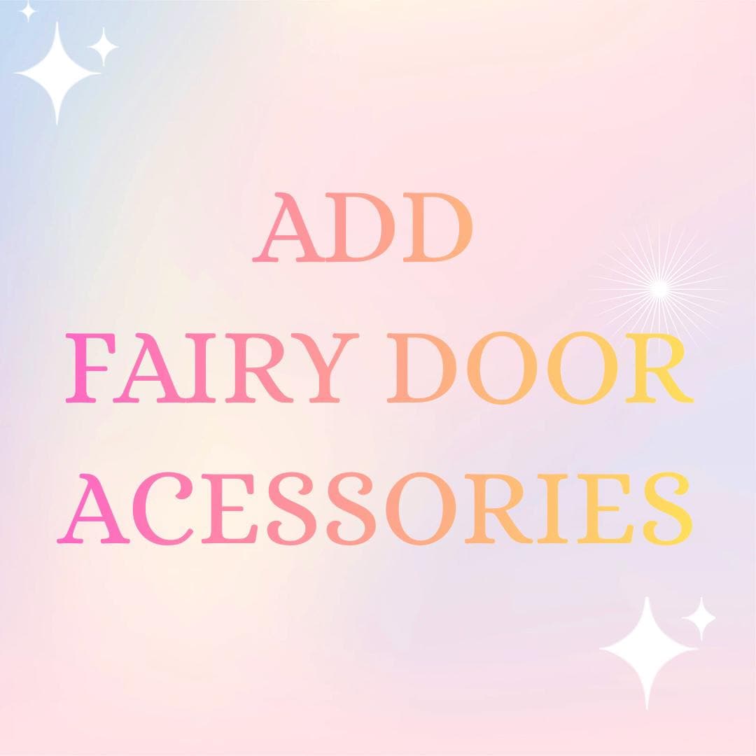 OPENING Fairy Doors - Fairy Bedroom Decor- perfect Fairy Birthday Gift! Fairy Door Key with Fairy Dust and Fairy Gold Coin.