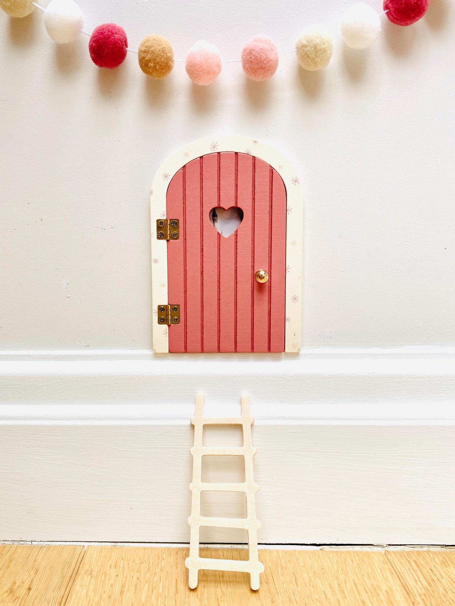 OPENING Fairy Doors - Fairy Bedroom Decor- perfect Fairy Birthday Gift! Fairy Door Key with Fairy Dust and Fairy Gold Coin.