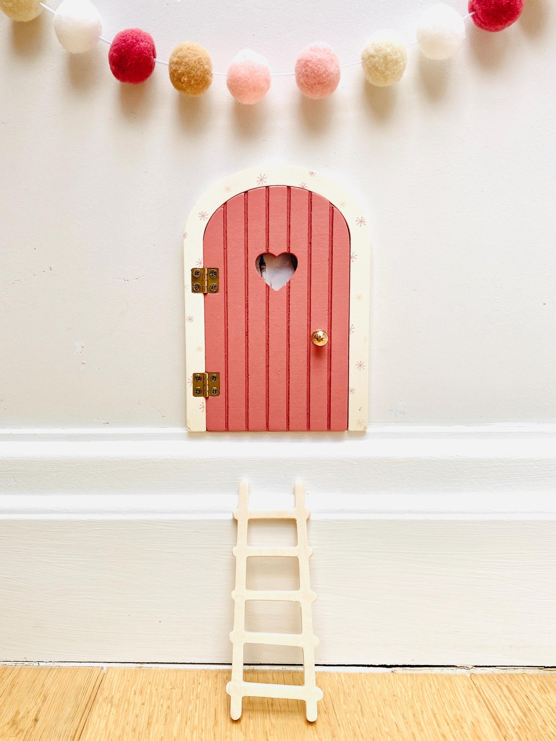 OPENING Fairy Doors - Fairy Bedroom Decor- perfect Fairy Birthday Gift! Fairy Door Key with Fairy Dust and Fairy Gold Coin.