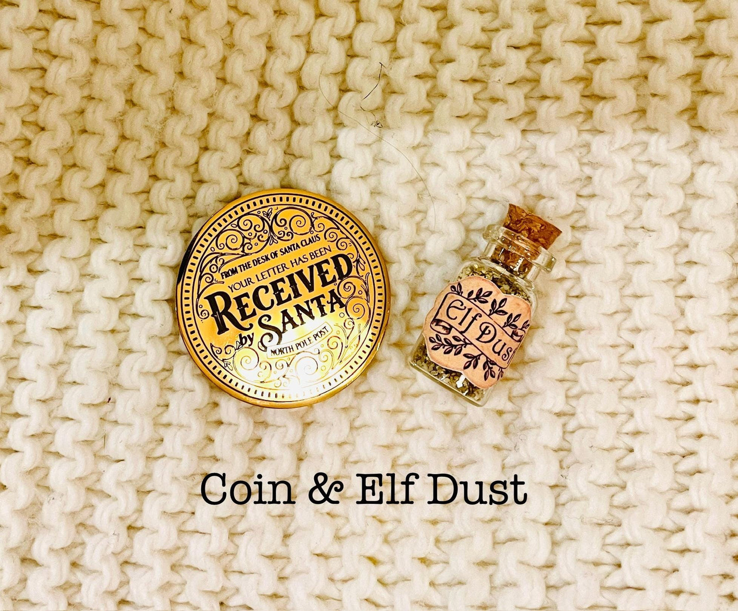 Santa Has Received Your Letter! Honorary Elf™ Collection Official North Pole Post Notice! Father Christmas Version Too! Santa Christmas Coin