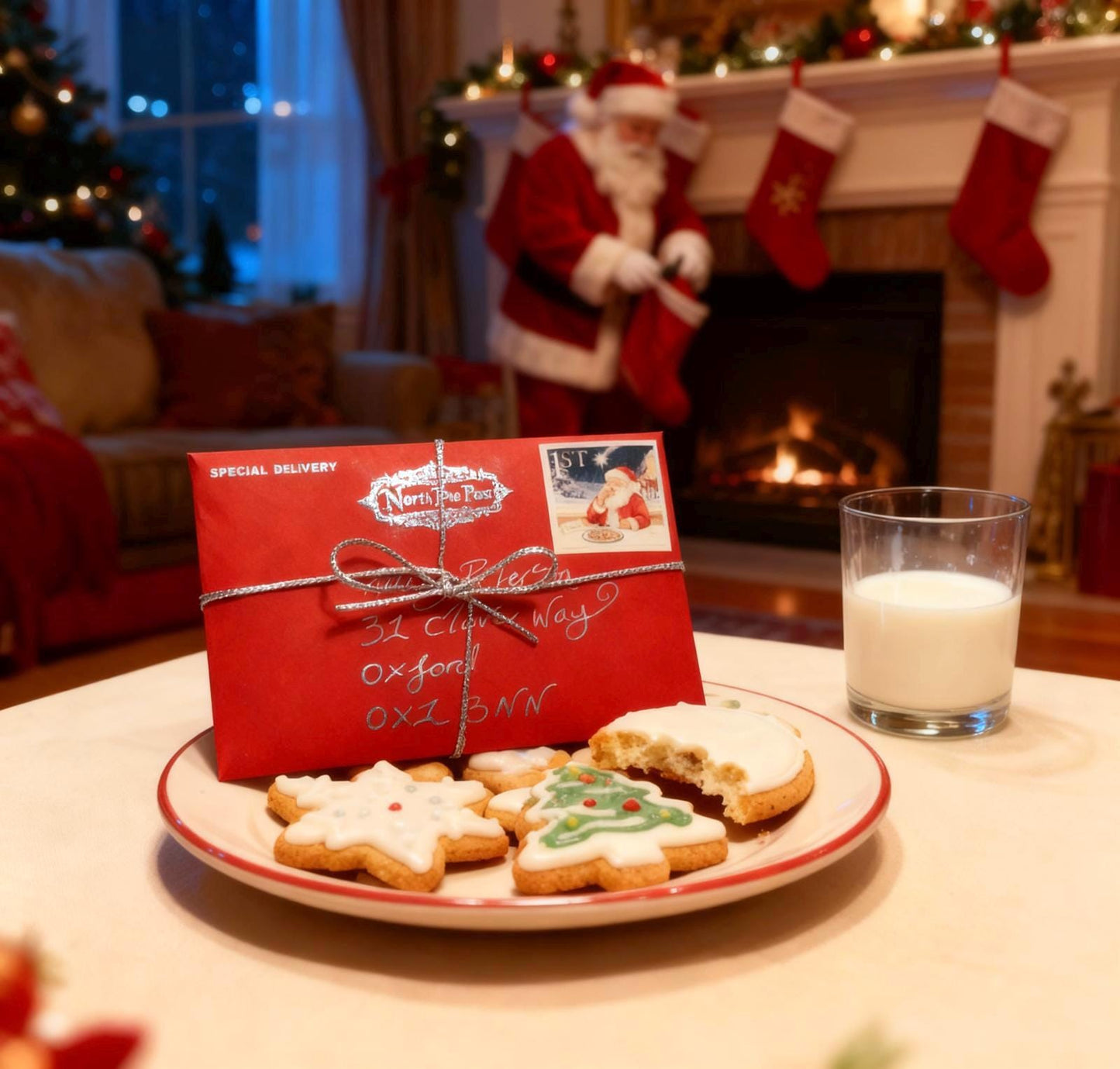 THANK YOU For The Milk & Cookies Father Christmas Gold Coin! Honorary Elf™ Collection. Leave on Father Christmas’ Treat Plate