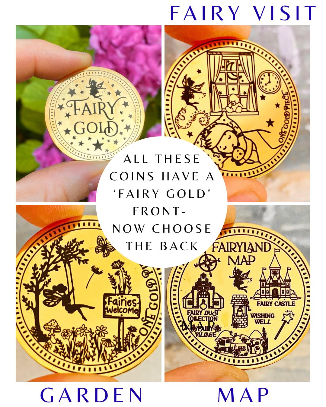 Tooth Fairy Gold Coin- Gift from the Tooth Fairy, Tooth Fairy Certificate, First Tooth Fairy Certificate, 1st Tooth Fairy Kit! Last Tooth