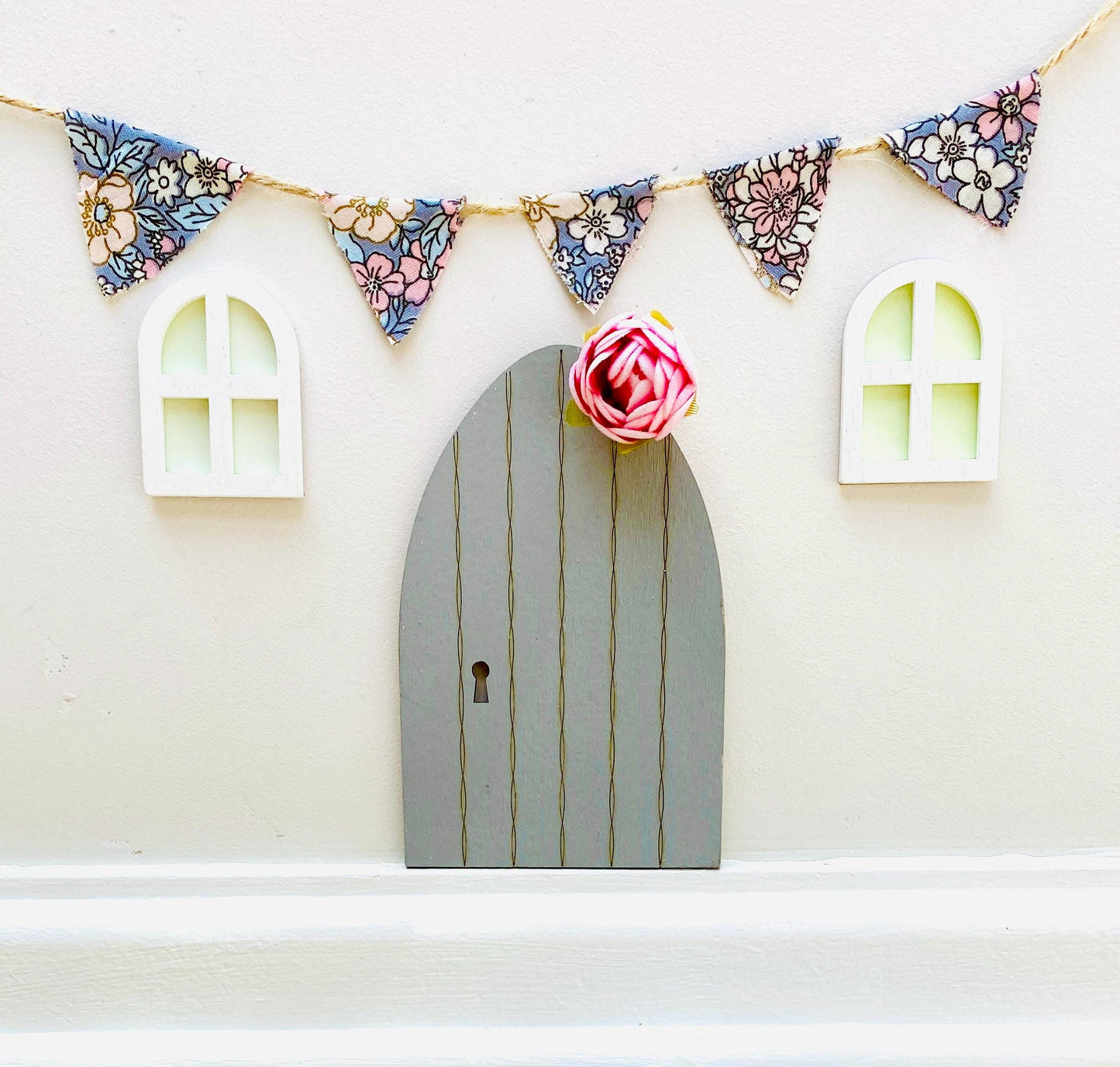 Wooden Fairy Door: Enchanted Bedroom Decor