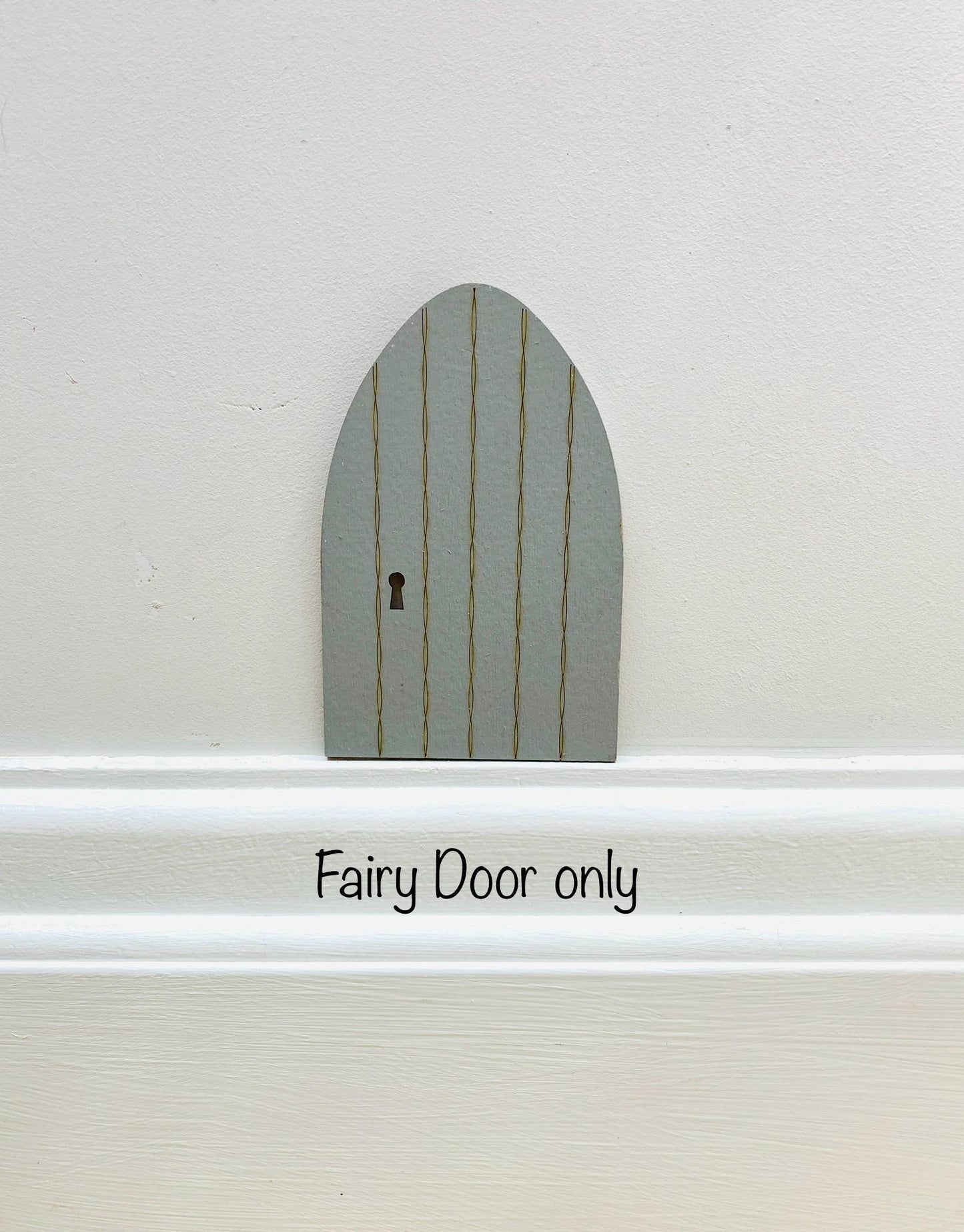 Wooden Fairy Door: Enchanted Bedroom Decor