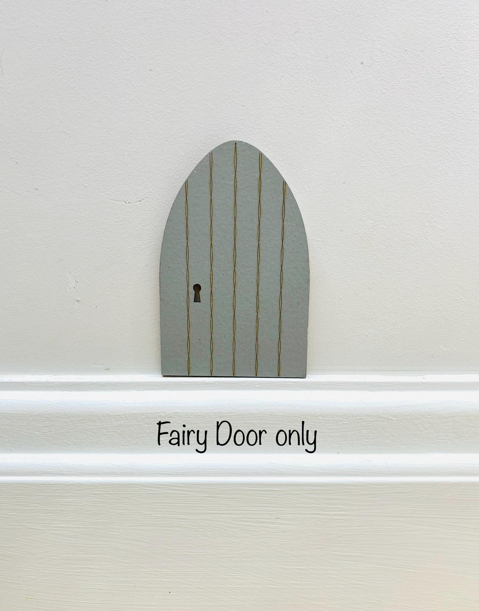 Wooden Fairy Door: Enchanted Bedroom Decor