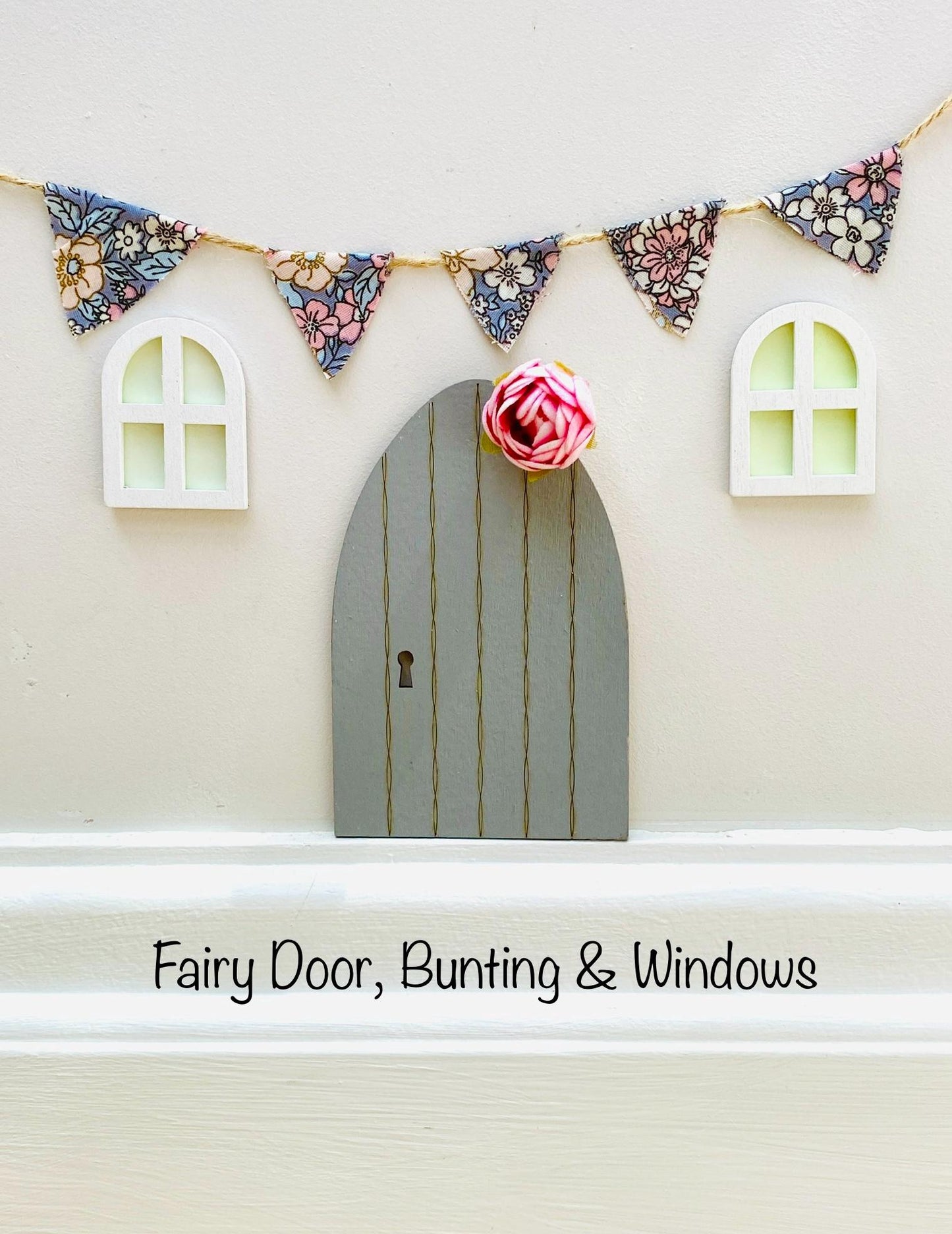 Wooden Fairy Door: Enchanted Bedroom Decor
