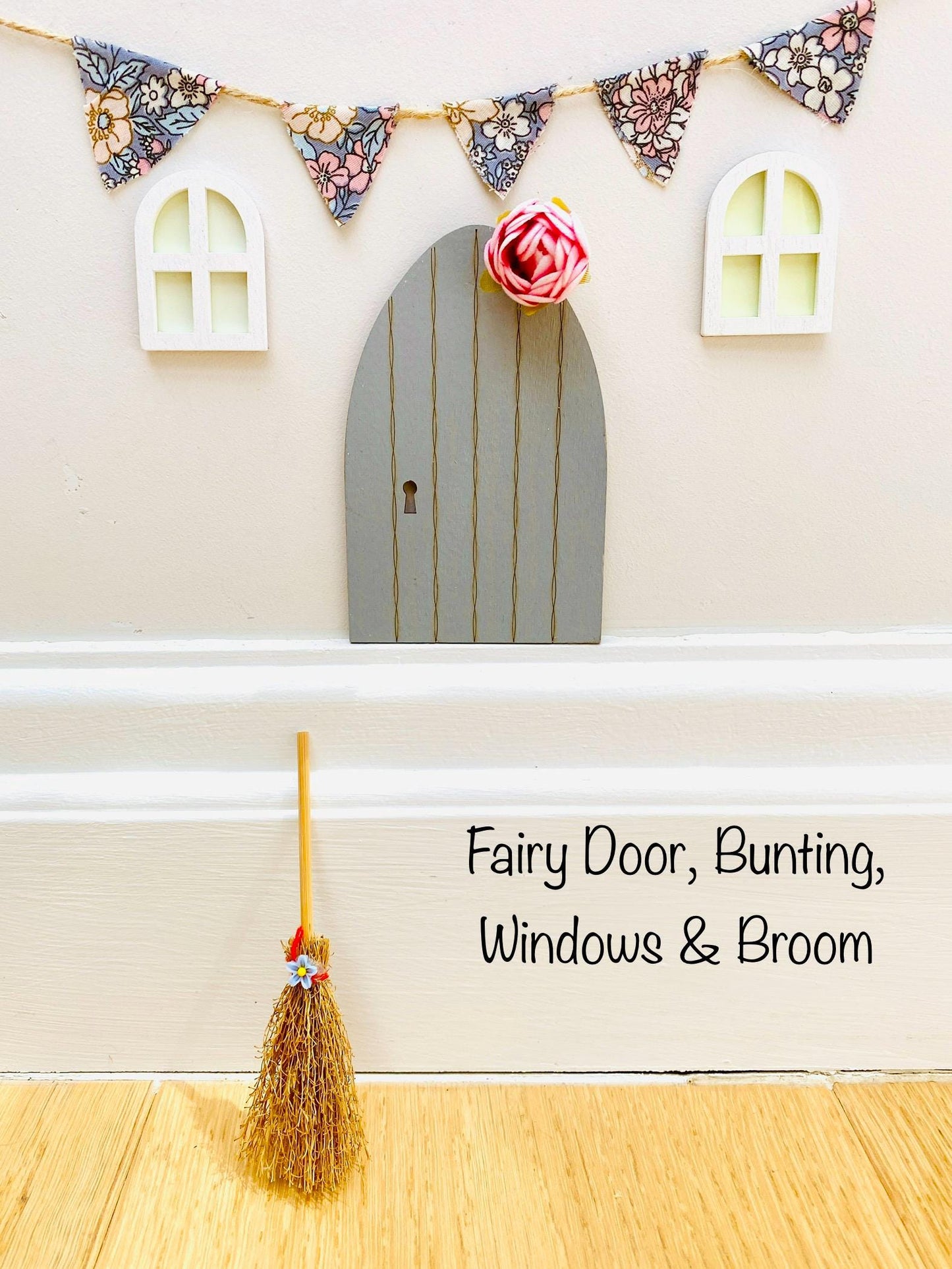 Wooden Fairy Door: Enchanted Bedroom Decor