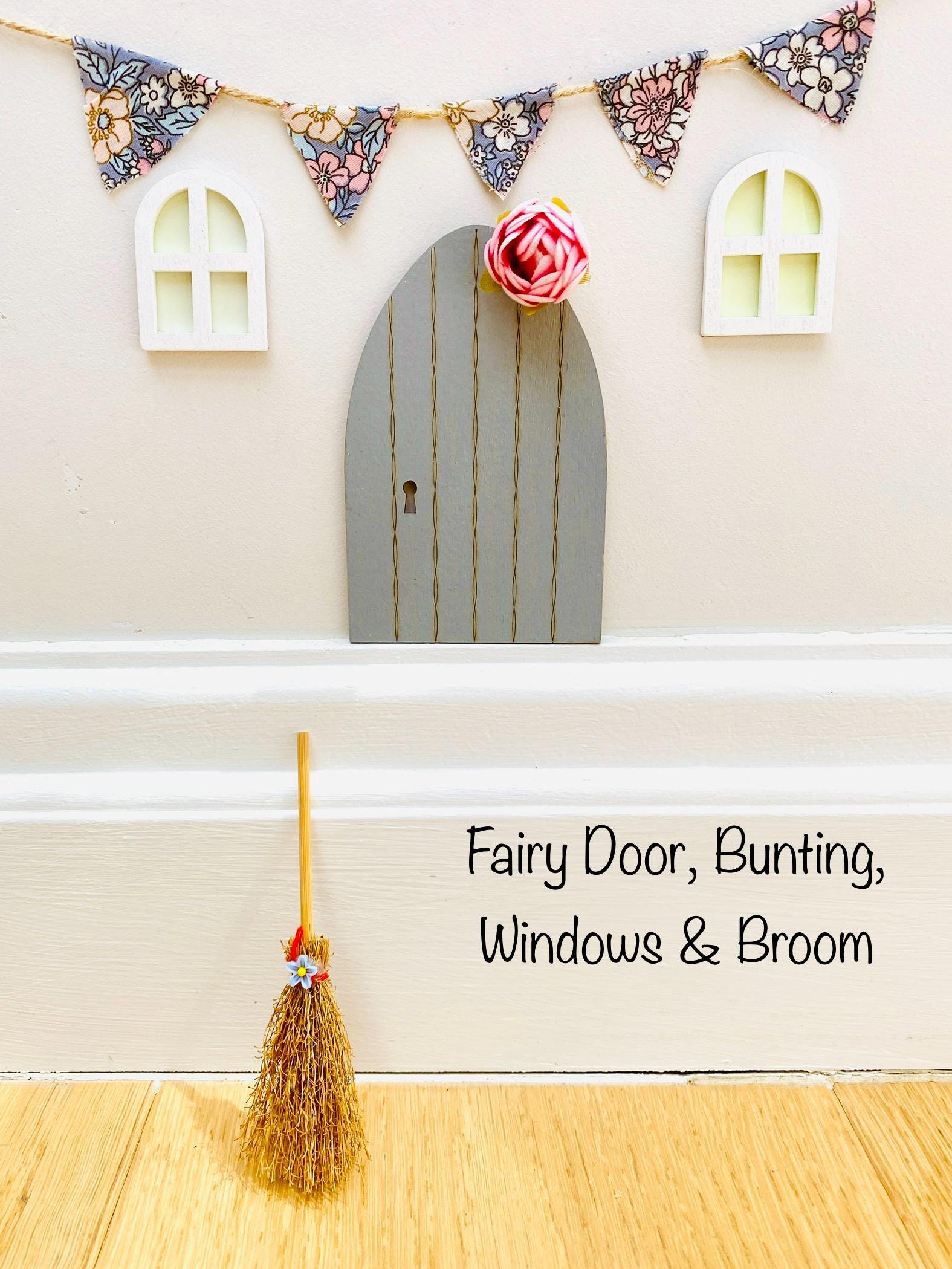 Wooden Fairy Door: Enchanted Bedroom Decor