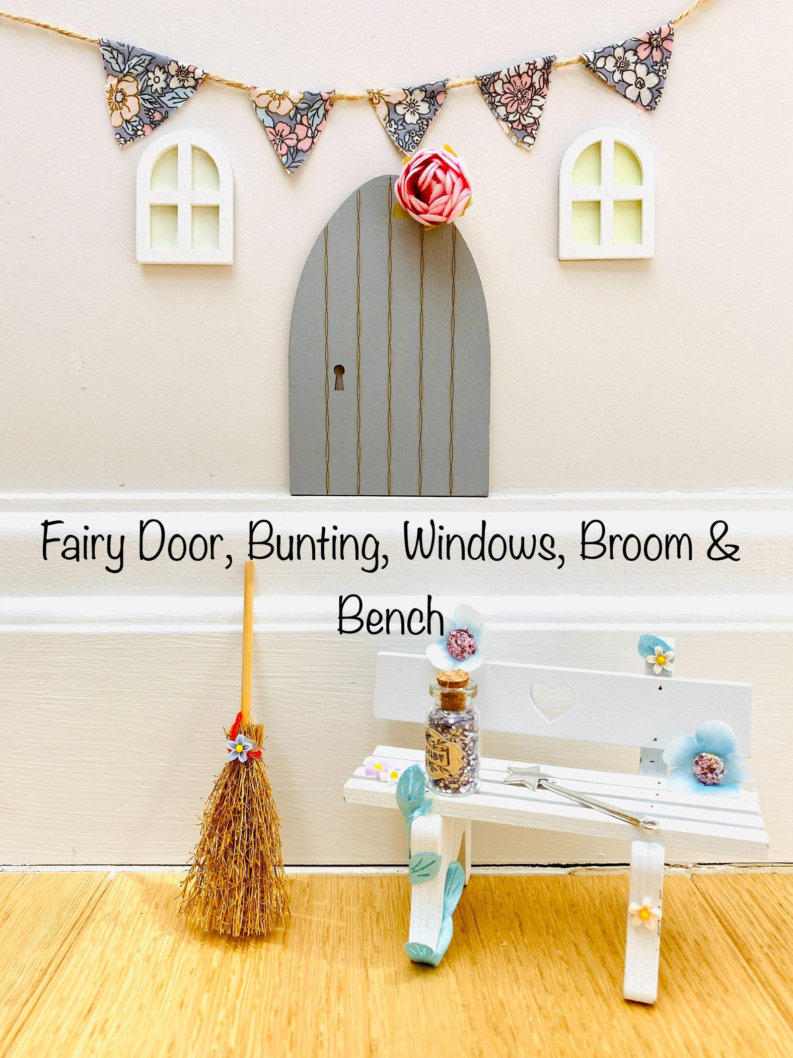 Wooden Fairy Door: Enchanted Bedroom Decor