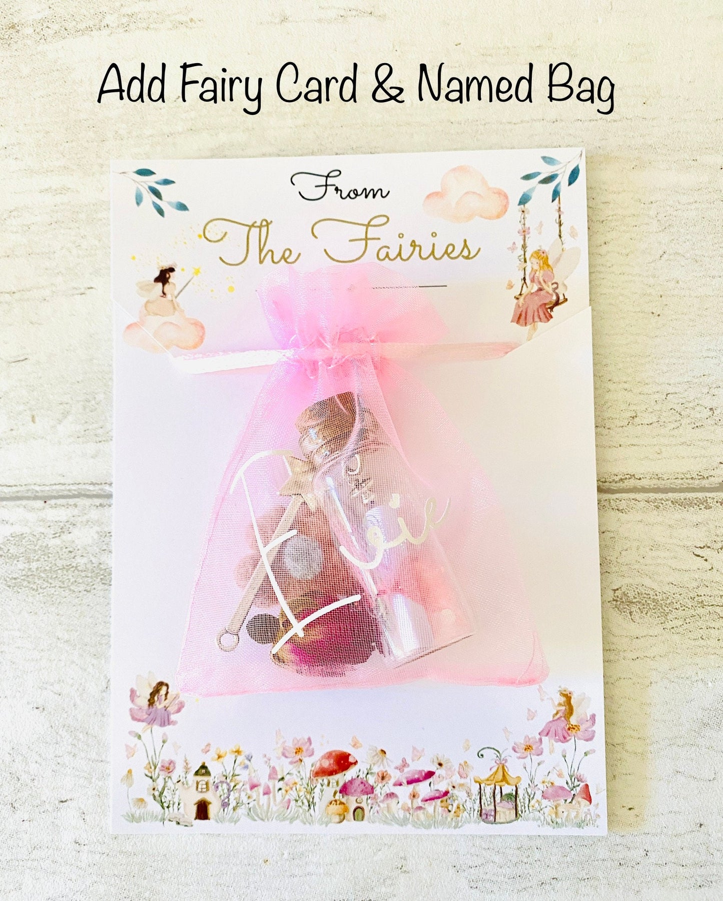DUMMY FAIRY Gift Set Dummy Fairy Letter & Gifts! Personalised Letter from the Dummy Fairy! Pacifier Fairy Letter and Bag, Binky Binkie Fairy