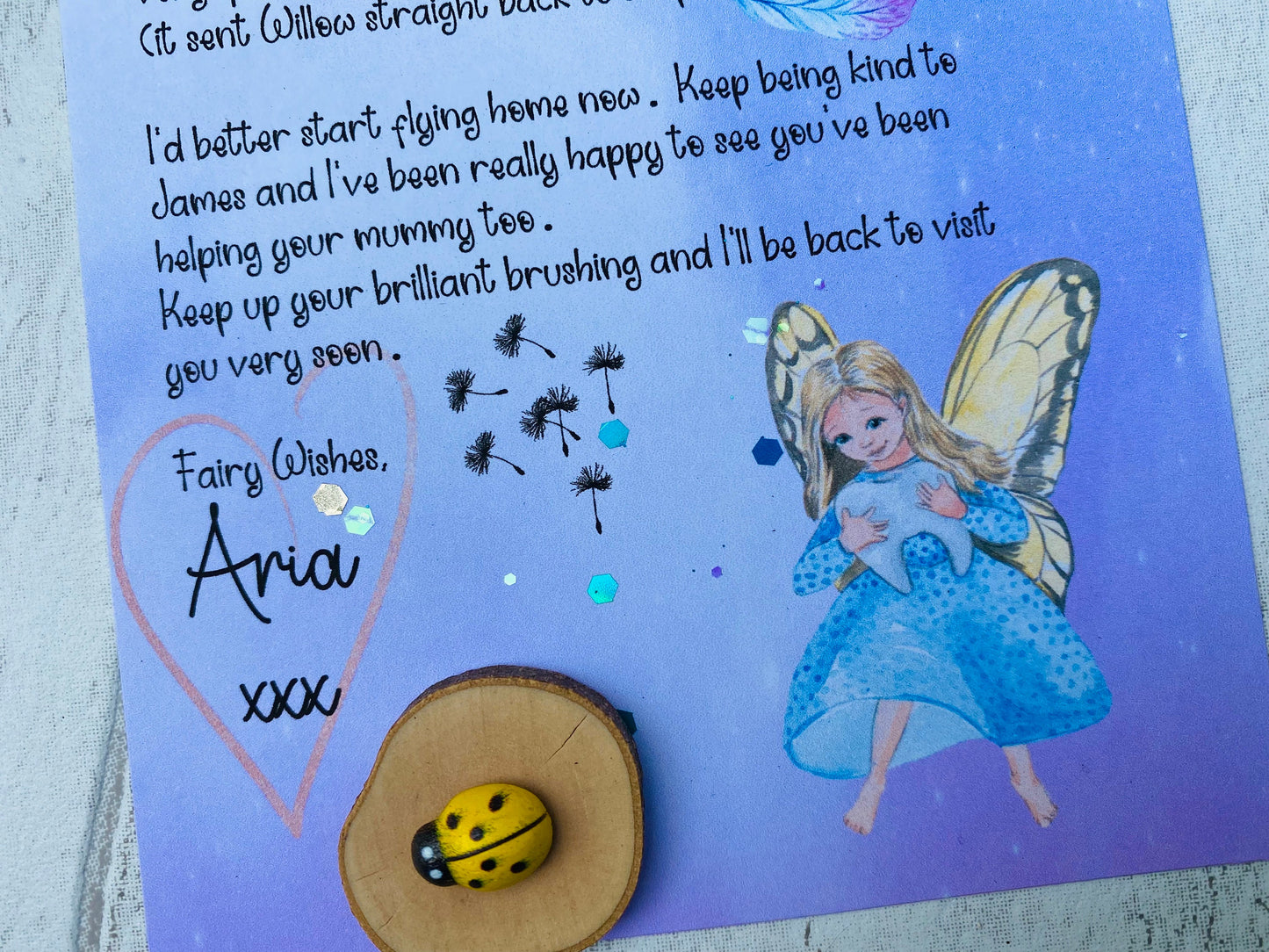 Personalized Tooth Fairy Gift Box: Letter, Wish Bottle & Keepsakes