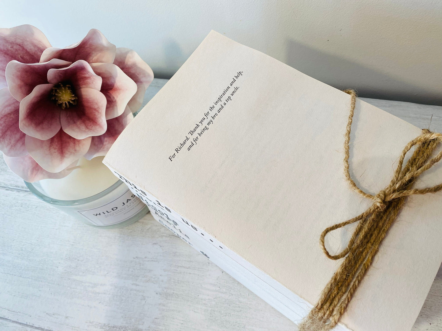 Personalized Grandchildren Names Book Stack: Custom Grandparents Gift