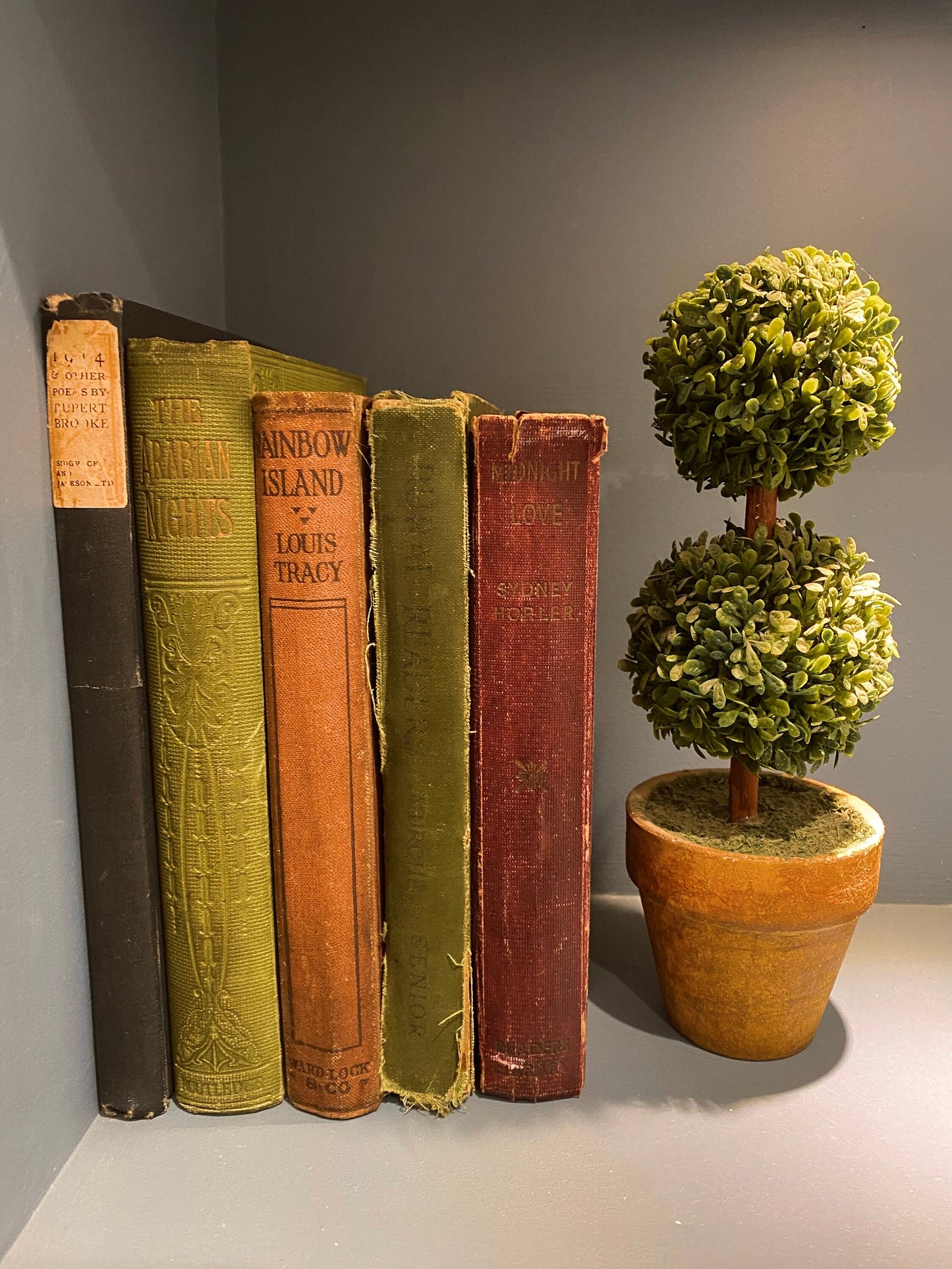 Old Antique book Stack Selection- Wedding Decor- Rustic Home Decor- Coffee Table Bookcase Decor, Hallway Ornament, Old Books