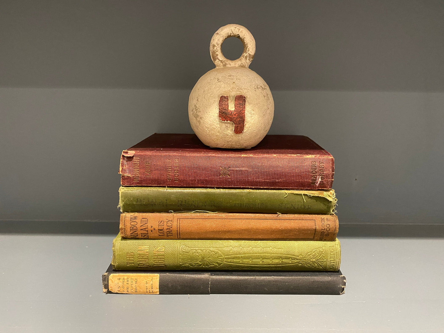 Old Antique book Stack Selection- Wedding Decor- Rustic Home Decor- Coffee Table Bookcase Decor, Hallway Ornament, Old Books