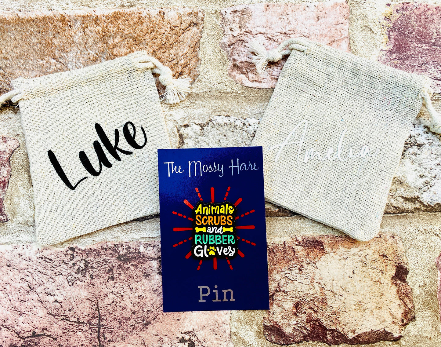 Vet Enamel Pin- Vet Badge- Veterinary Nurse Enamel Pin Lapel