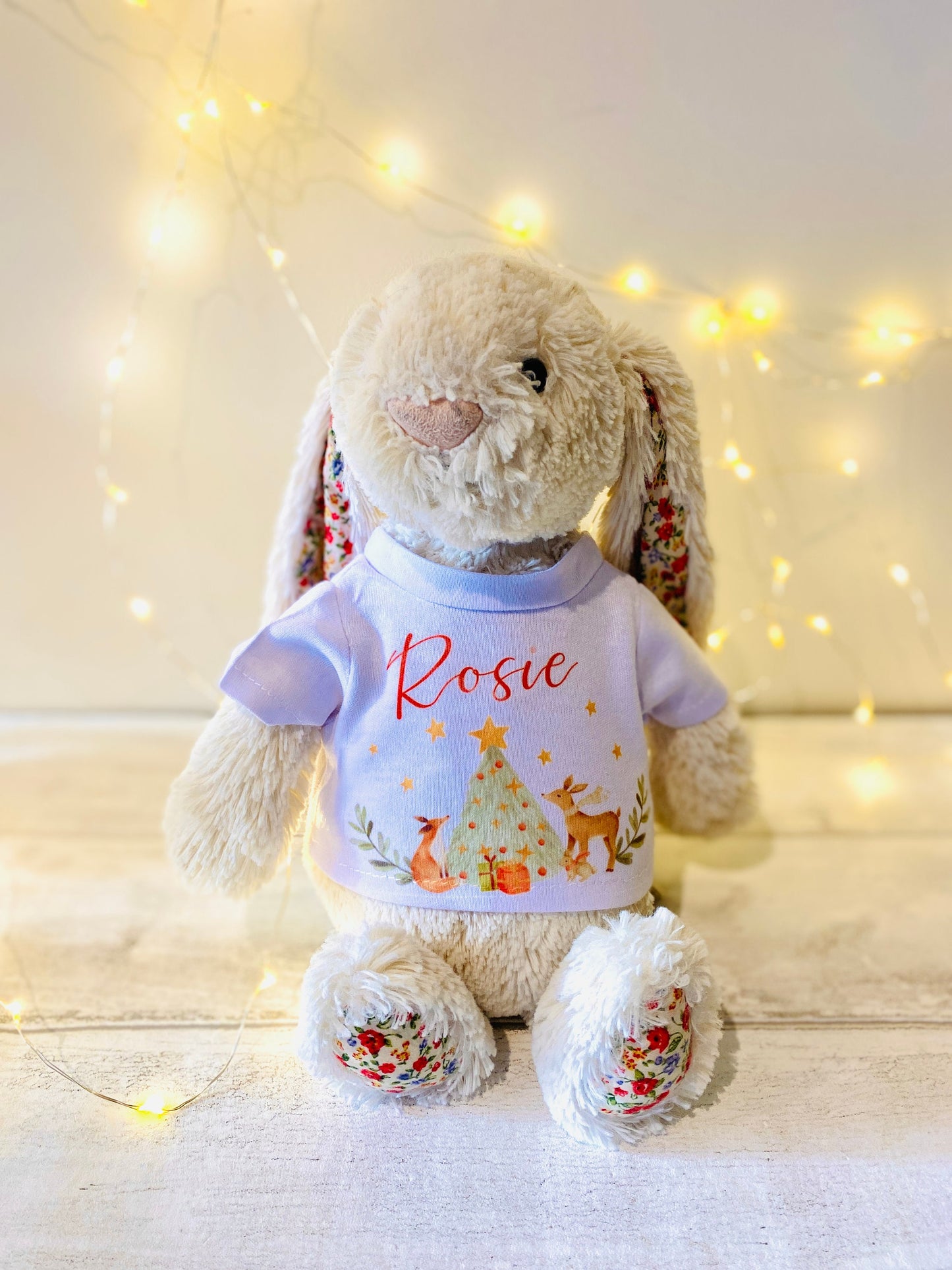 Personalised Christmas Jumper for your Teddy! FIRST CHRISTMAS Jumper- Perfect Stocking Filler from Santa- Christmas Eve Box Filler! 1st Xmas