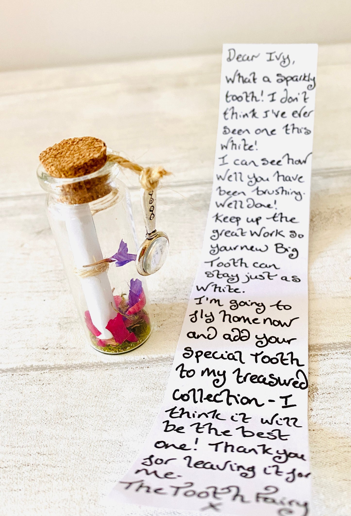 Tooth Fairy Letter bottle! Personalised Tooth Fairy note & Gifts! Tooth Fairy Gold Coin! Boy’s and Girl’s Tooth Fairy Kit! Tooth Fairy Set!
