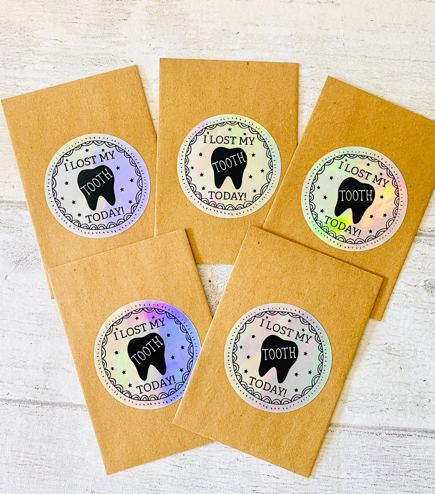 Lost Tooth Envelope Set for Teachers- School Supplies- Send home teeth safely