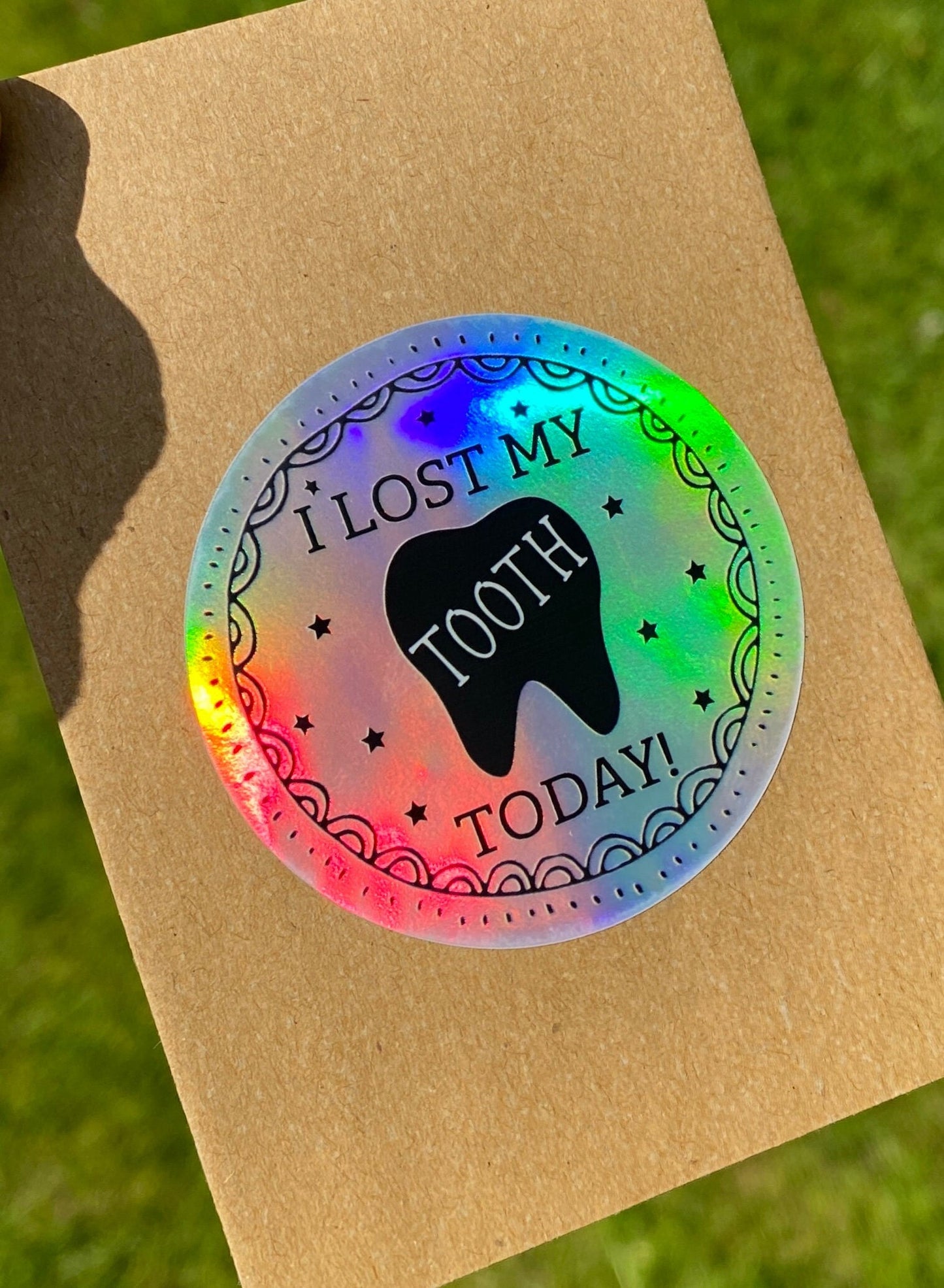 Lost Tooth Envelopes Set: School Teacher Supplies with Holographic Stickers