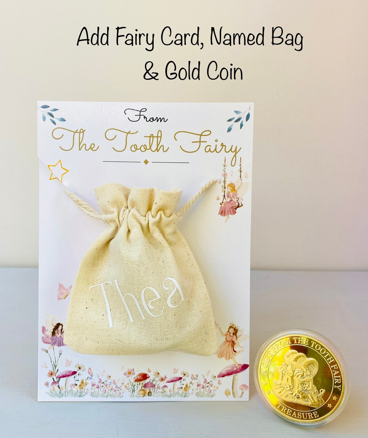 Tooth Fairy Letter bottle! Personalised Tooth Fairy note & Gifts! Tooth Fairy Gold Coin! Boy’s and Girl’s Tooth Fairy Kit! Tooth Fairy Set!