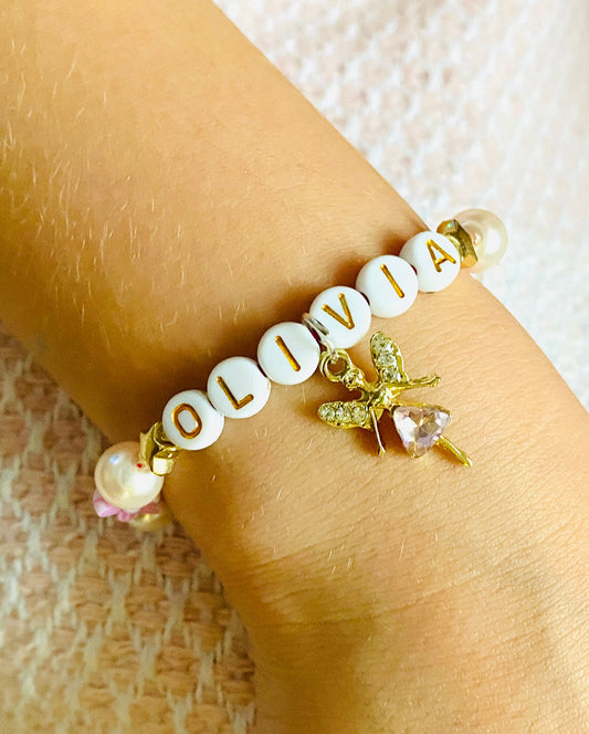 Tooth Fairy Bracelet Fairy Gift & Letter! Party Bag Fillers, Fairy Gift Fairy for Fairy Party Bags! Tooth Fairy Letter and Gift! First Tooth Gold Coin