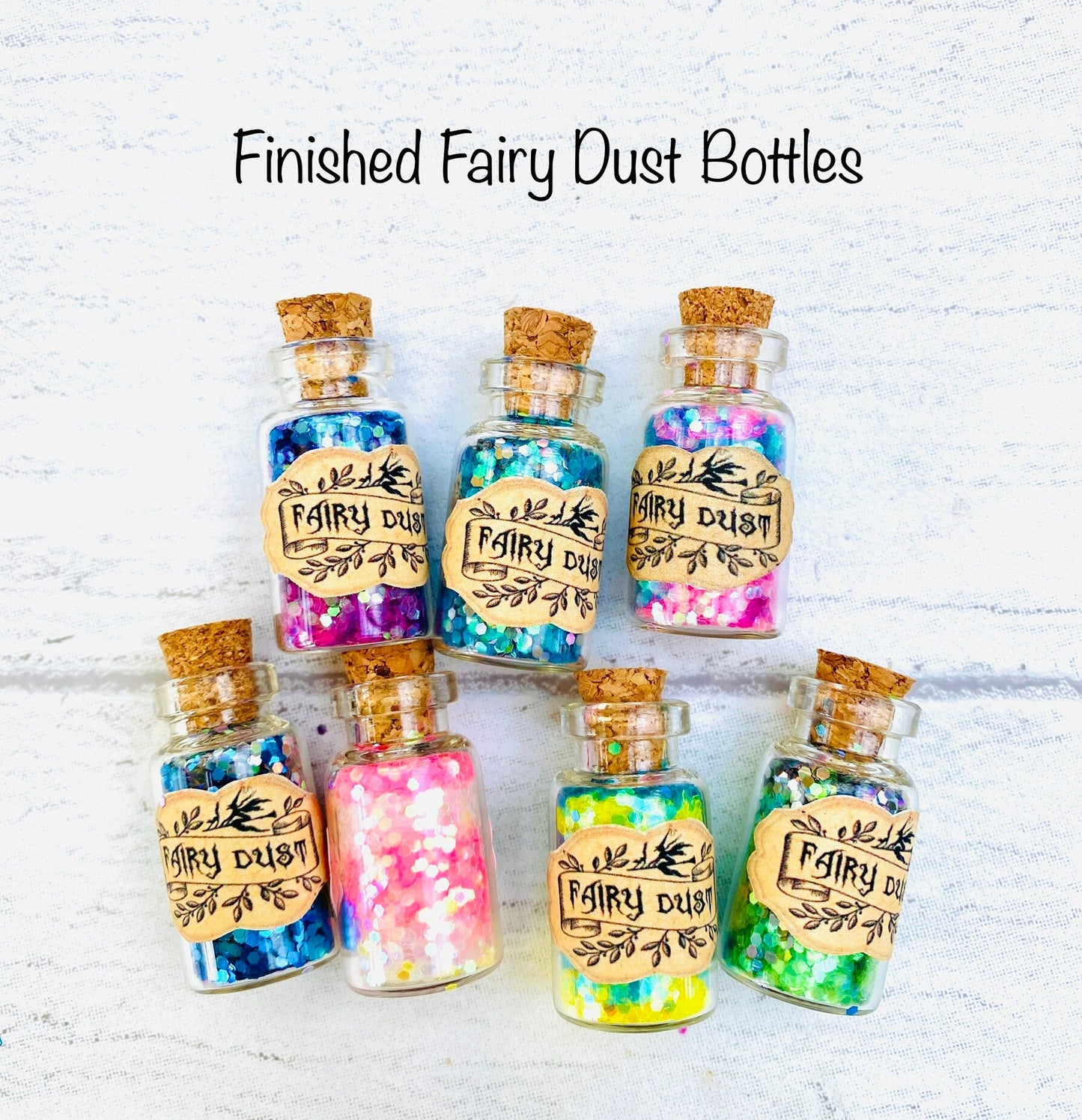 Make Your Own Fairy Dust! Perfect Party Bag Fillers, Fairy Party Decor, Fairy Present, Mini Fairy Dust! Tooth Fairy Kit,