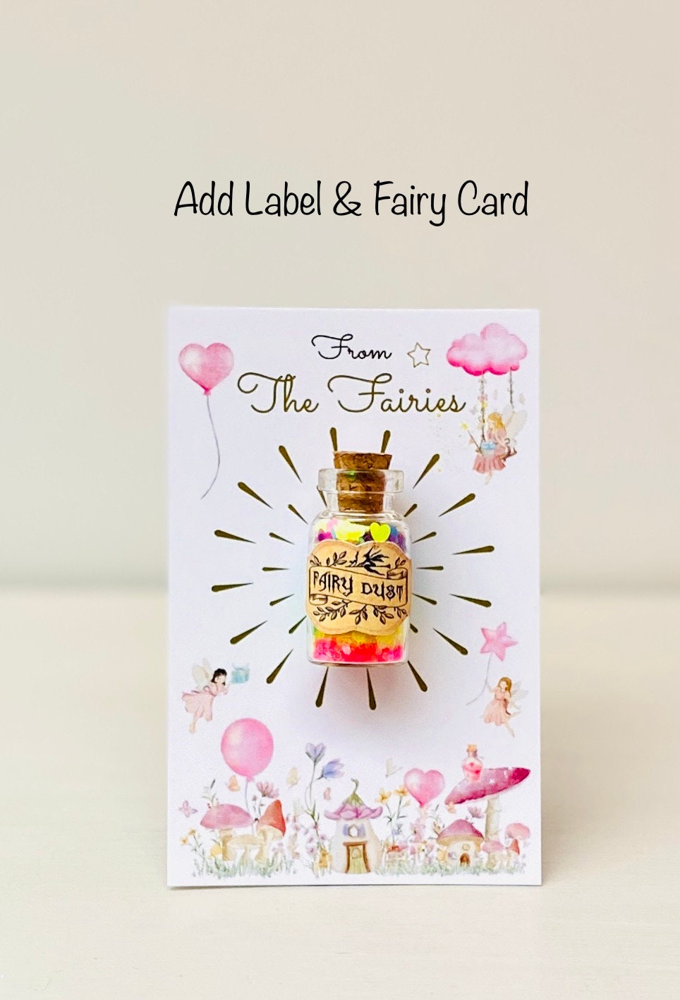 Fairy Dust Bottles for Fairy Party Bags- Rainbow Fairy Dust- Fairy Dust Glitter Bottles! Wedding Favours! Fairy Birthday