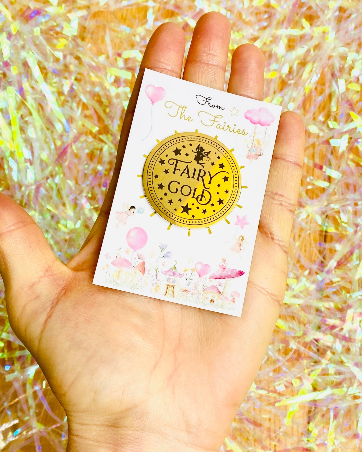 Happy Birthday Fairy Gold Coin: Magical Birthday Gift
