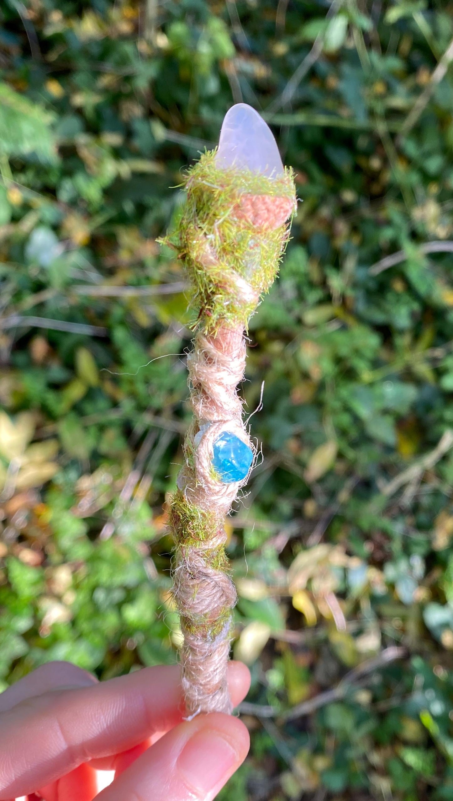 Fairy Wand- Natural Crystal Woodland Fairy Wand- Magic Wand - perfect Tooth Fairy Gift