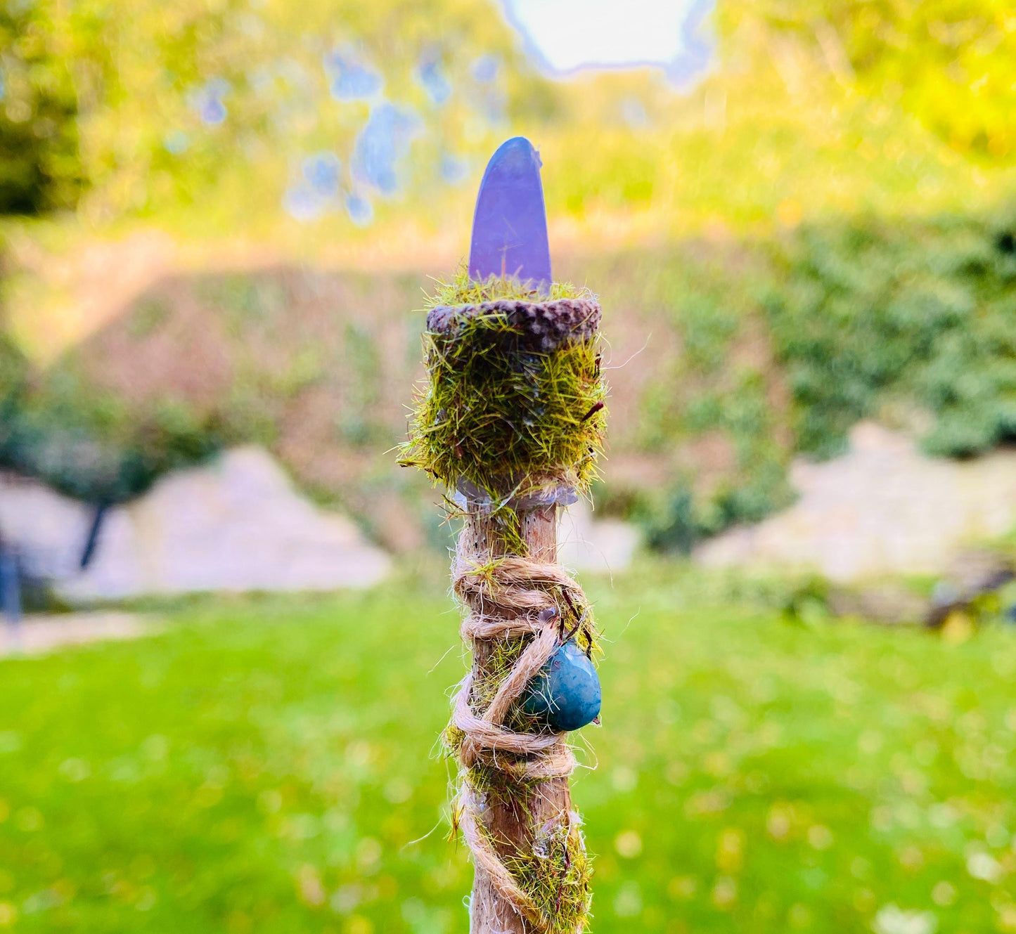 Fairy Wand- Natural Crystal Woodland Fairy Wand- Magic Wand - perfect Tooth Fairy Gift